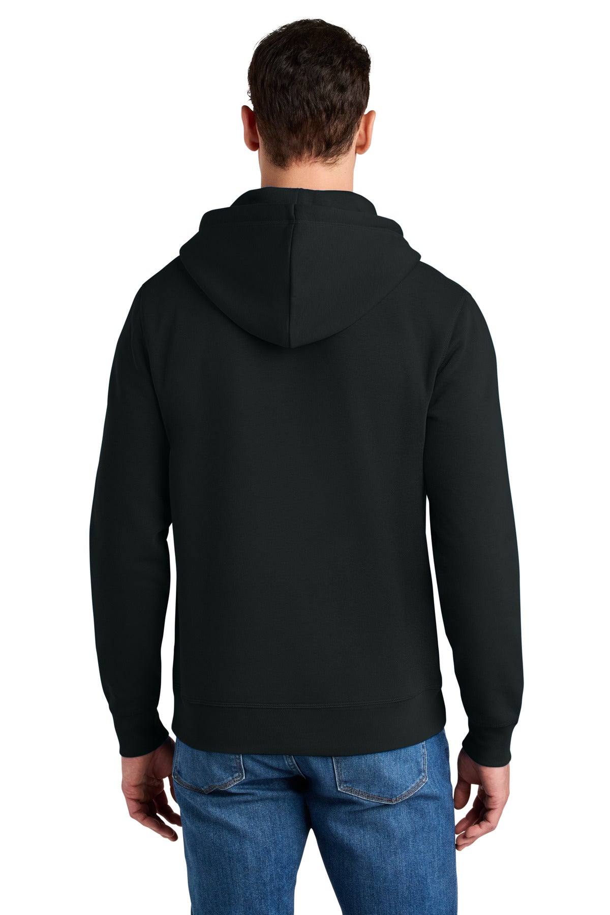 Black Stanley/Stella Unisex Sounder Hooded Sweatshirt SXU012