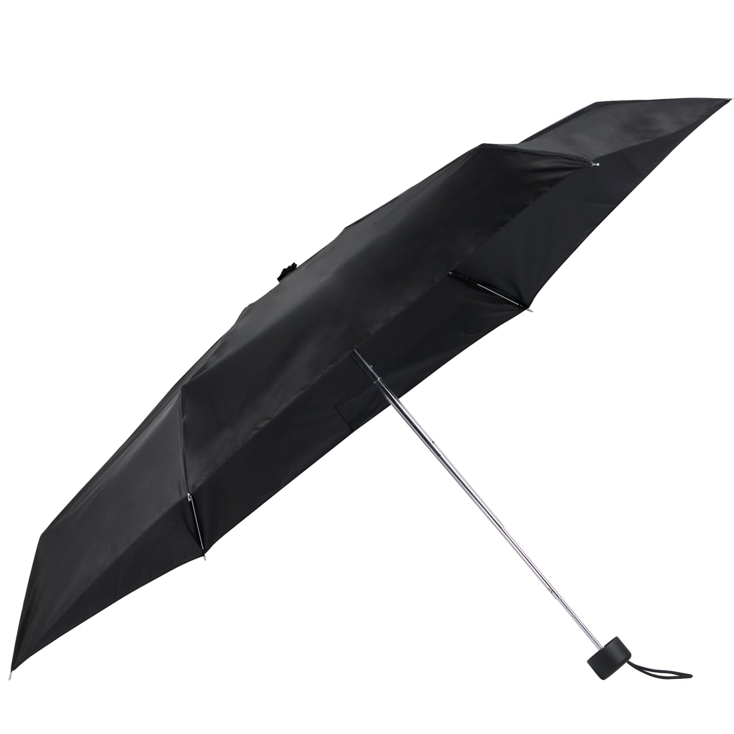 Black totes® 38" Mini Travel Umbrella plain