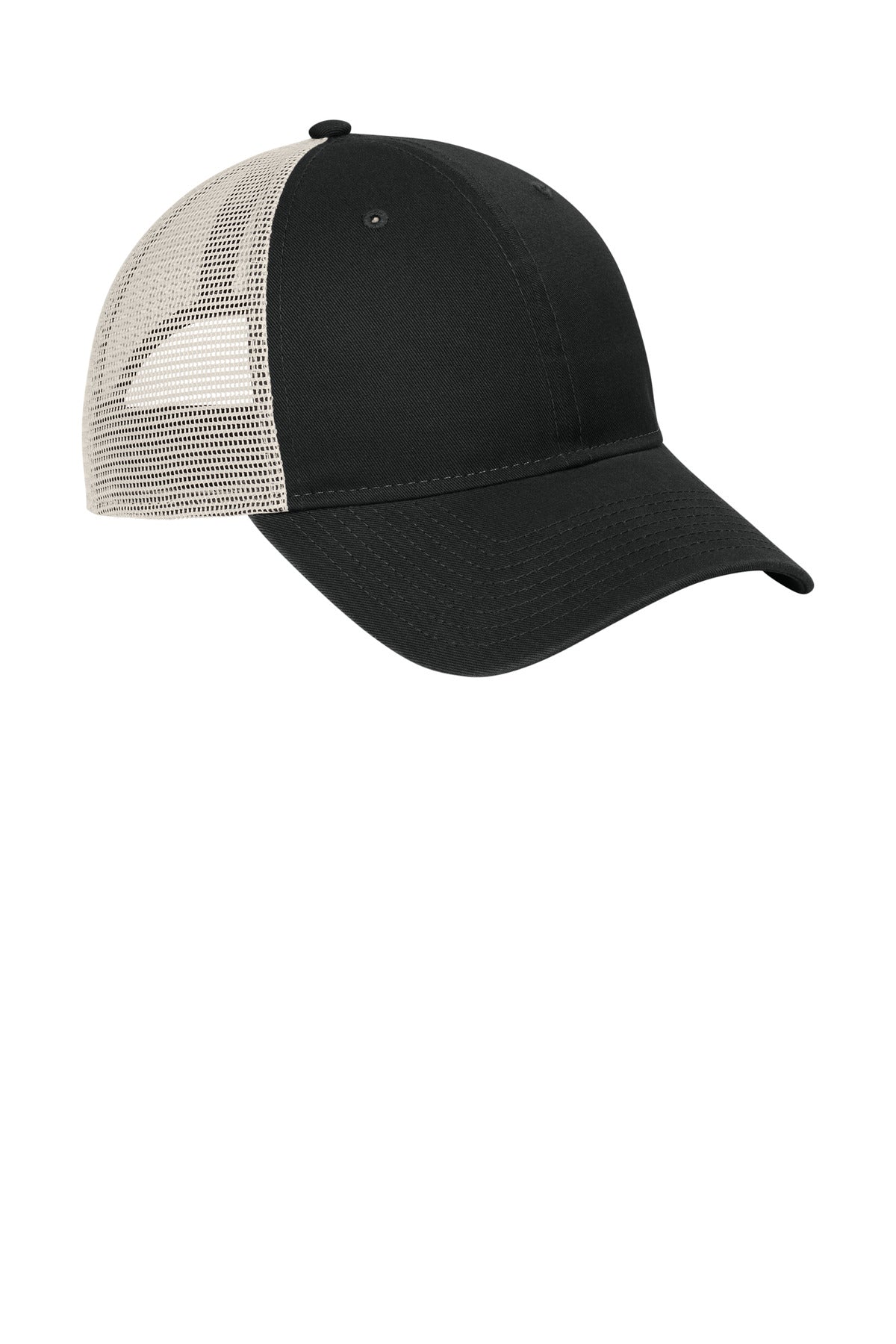 Blk/Stone New Era 9TWENTY Unstructured Mesh Snapback Cap NE215