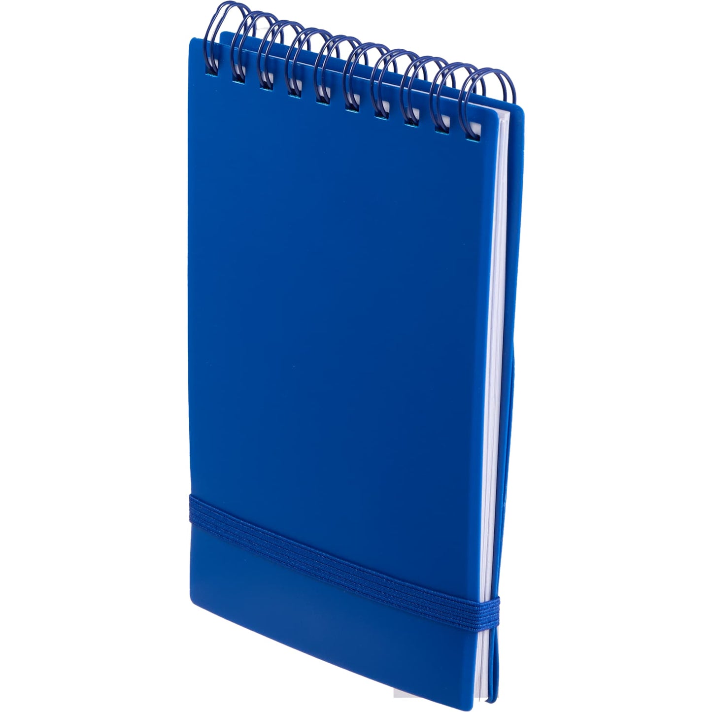 Blue 3" x 5" Recycled Stand Up Pocket Jotter plain