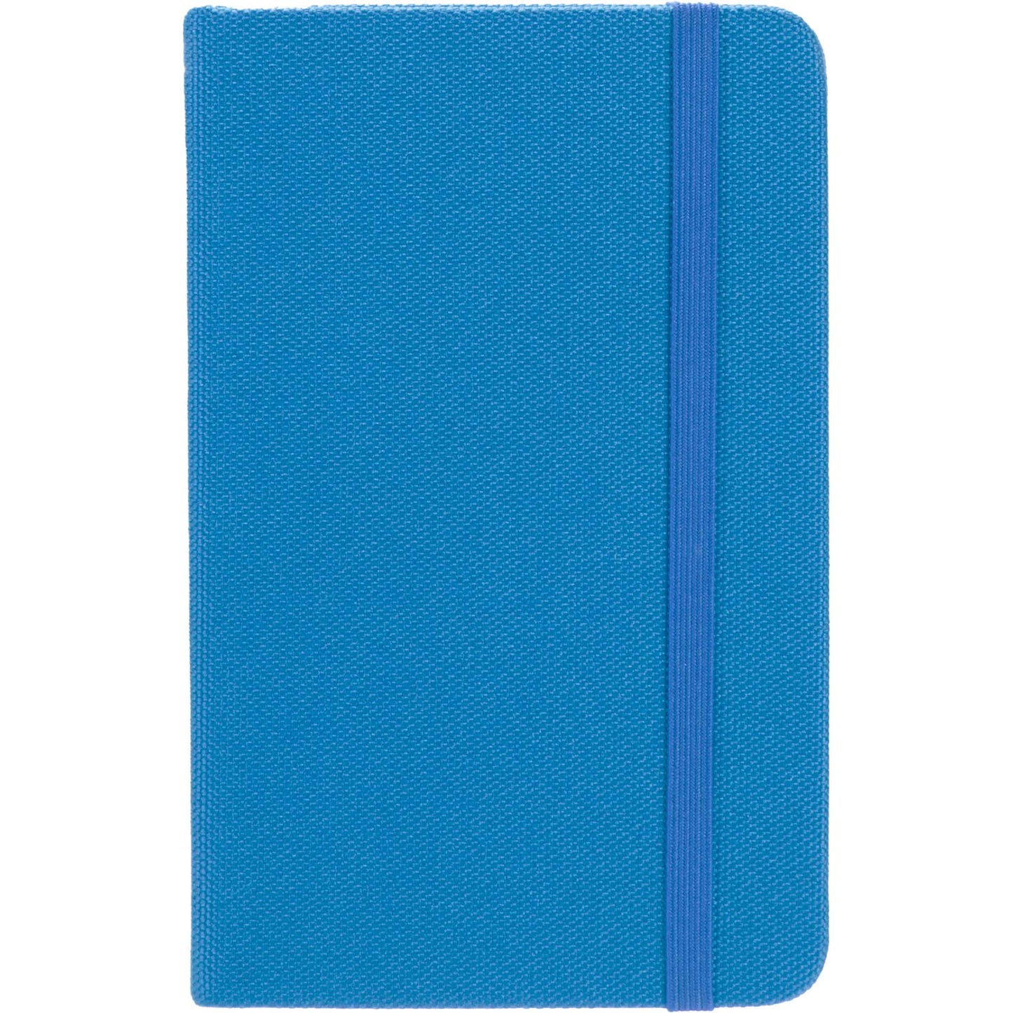 Blue 3.5" x 5.5" Recycled PET Pocket Bound Journal plain