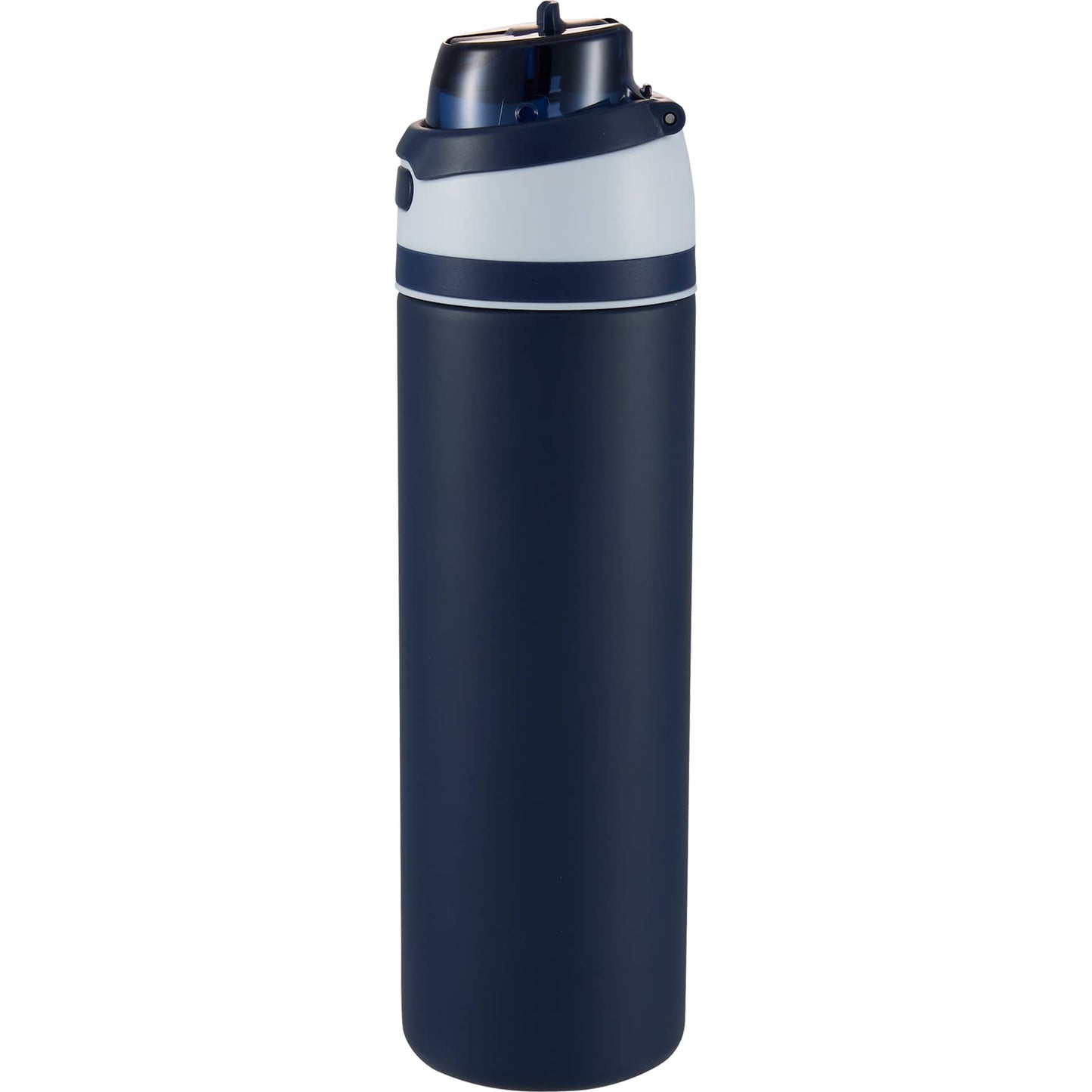 Blue Elvin 28oz Recycled Stainless Flip Straw Bottle plain