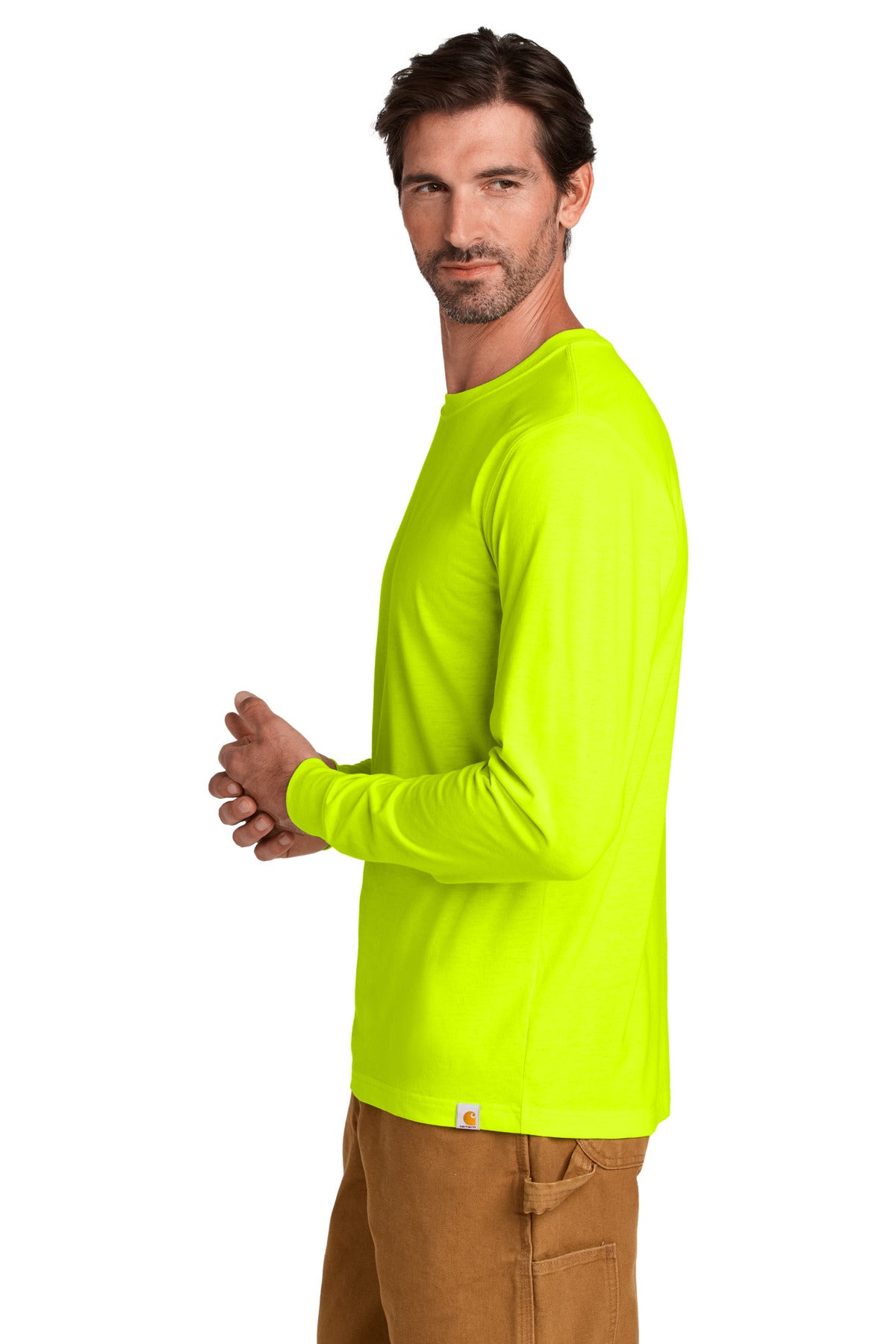 BriteLime Carhartt Long Sleeve T-Shirt CT106921