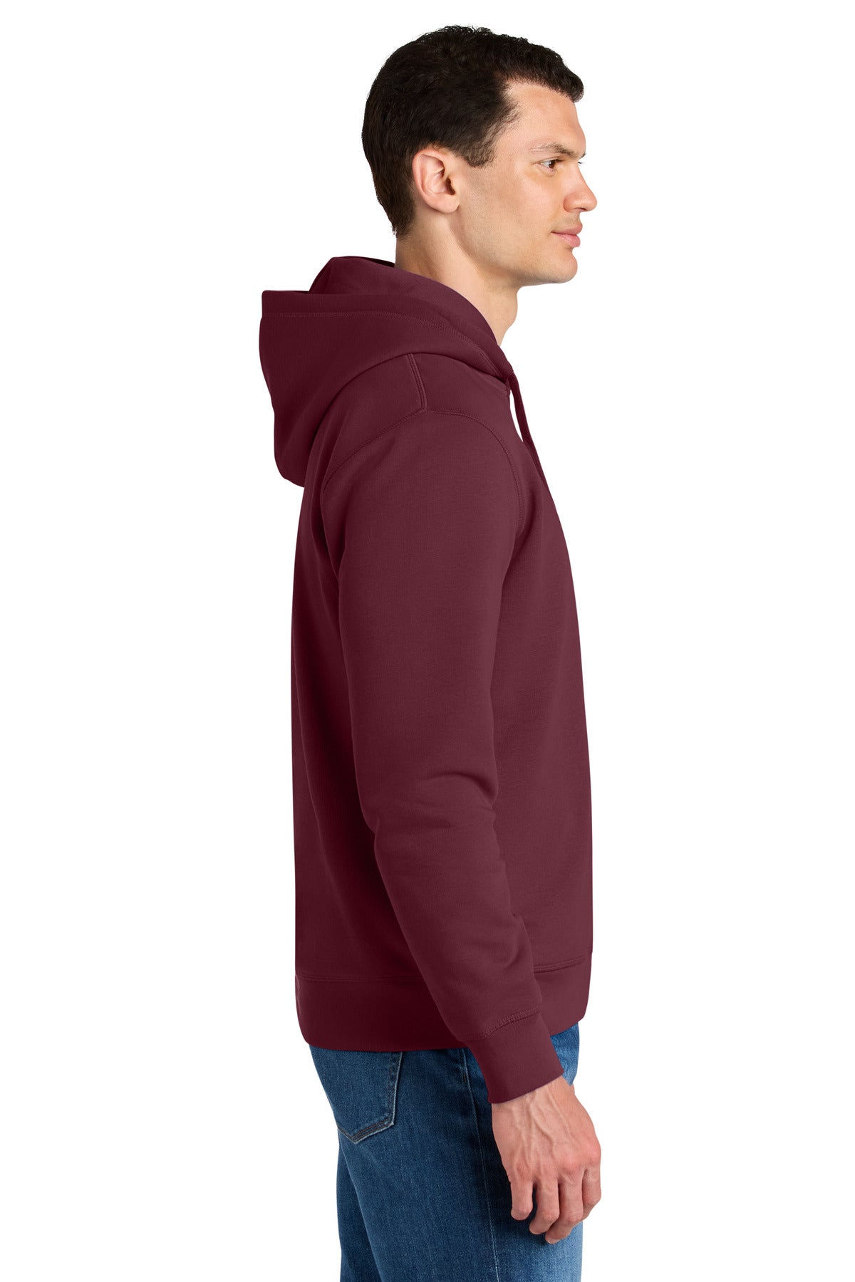 Burgundy Stanley/Stella Unisex Sounder Hooded Sweatshirt SXU012