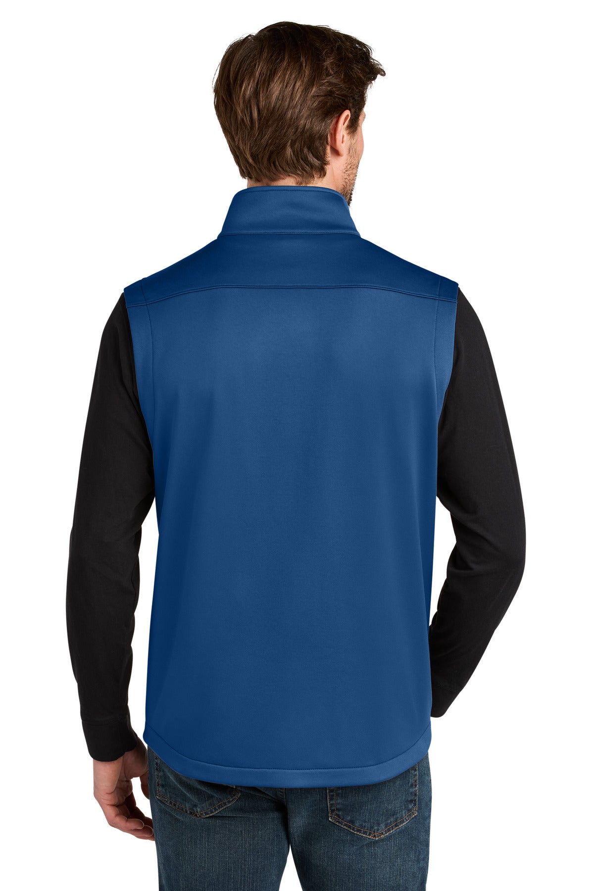 CobaltBl Eddie Bauer Smooth Mid Layer Fleece Vest EB2560