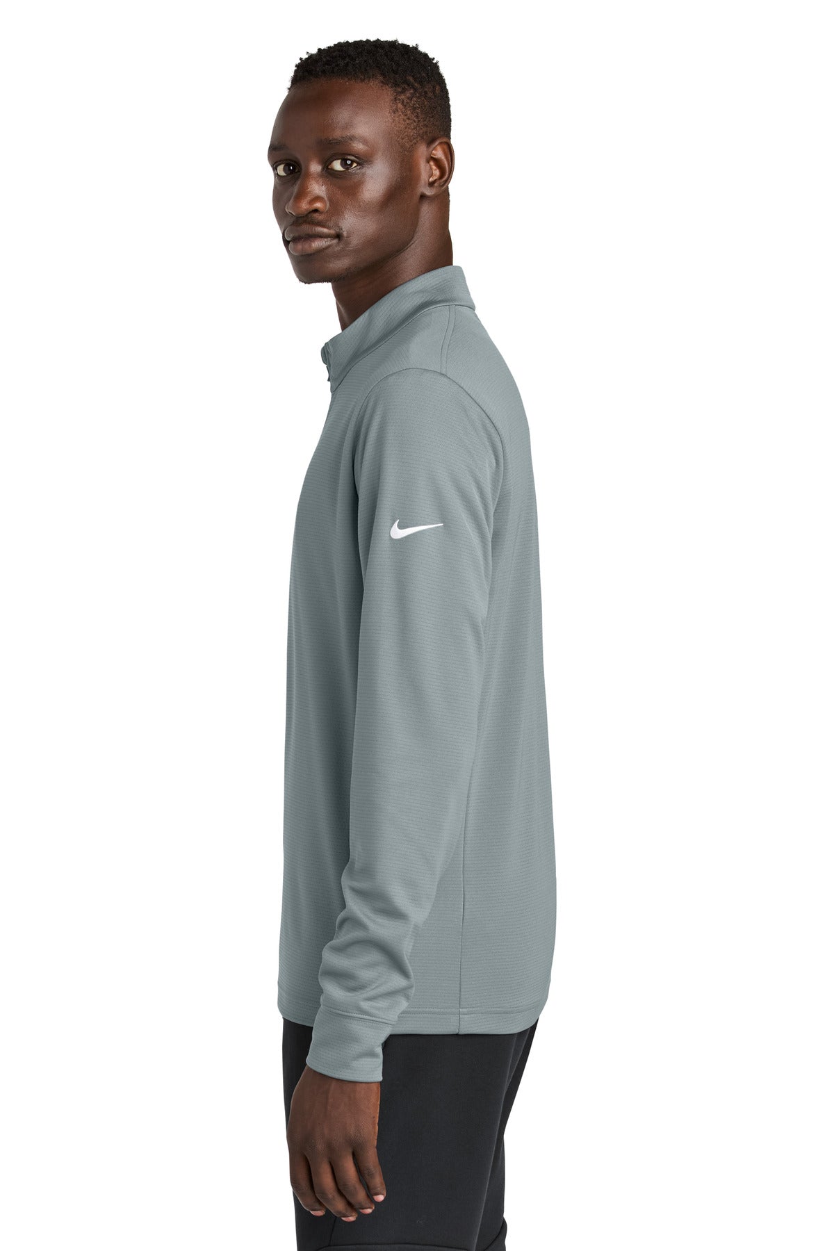 CoolGrey Nike Essential 1/2-Zip Cover-Up NKHM8036