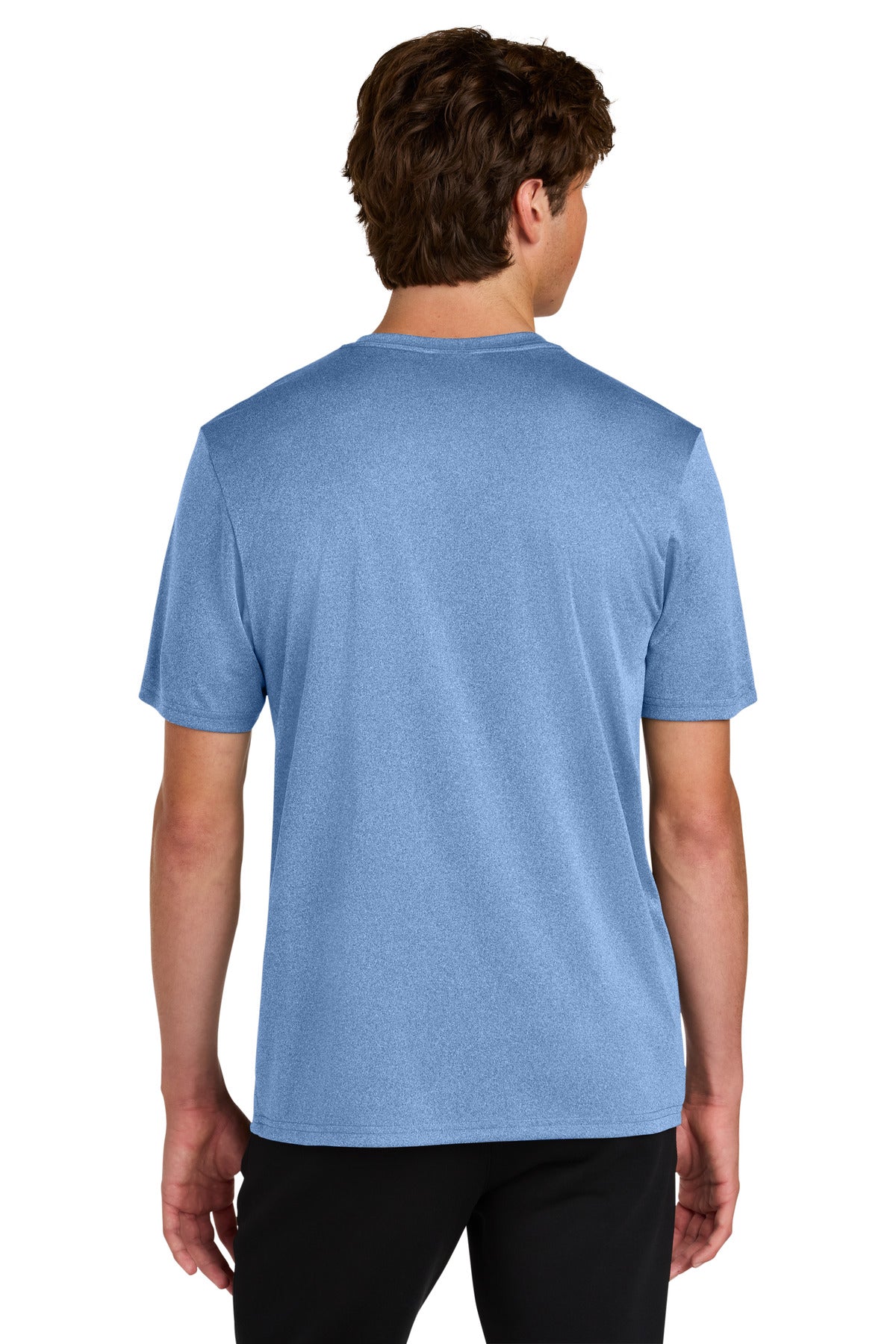 CrlnaBlHtr Port & Co Heather Performance Tee PC390