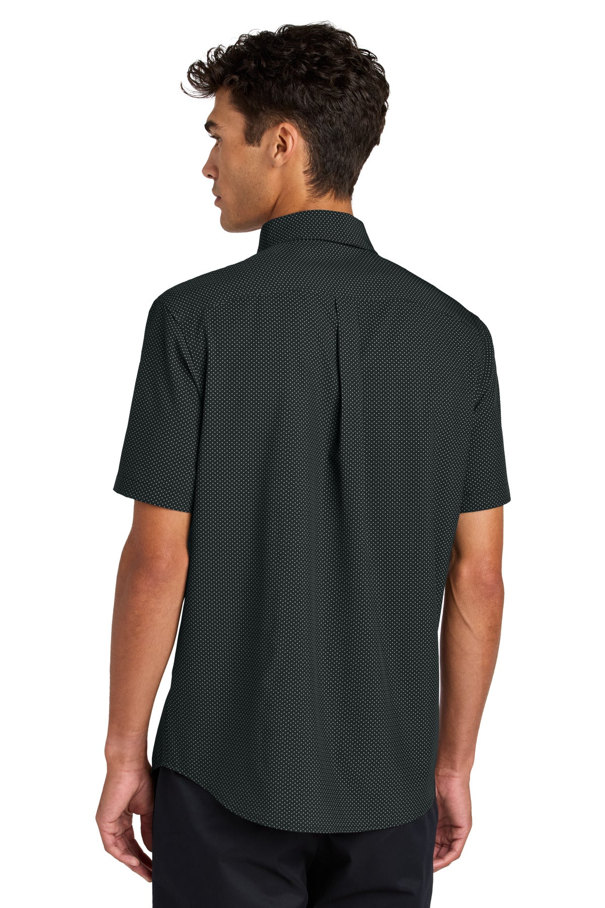 DBkTrglPrt Mercer+Mettle Short Sleeve UV Capital Tech Shirt MM2006