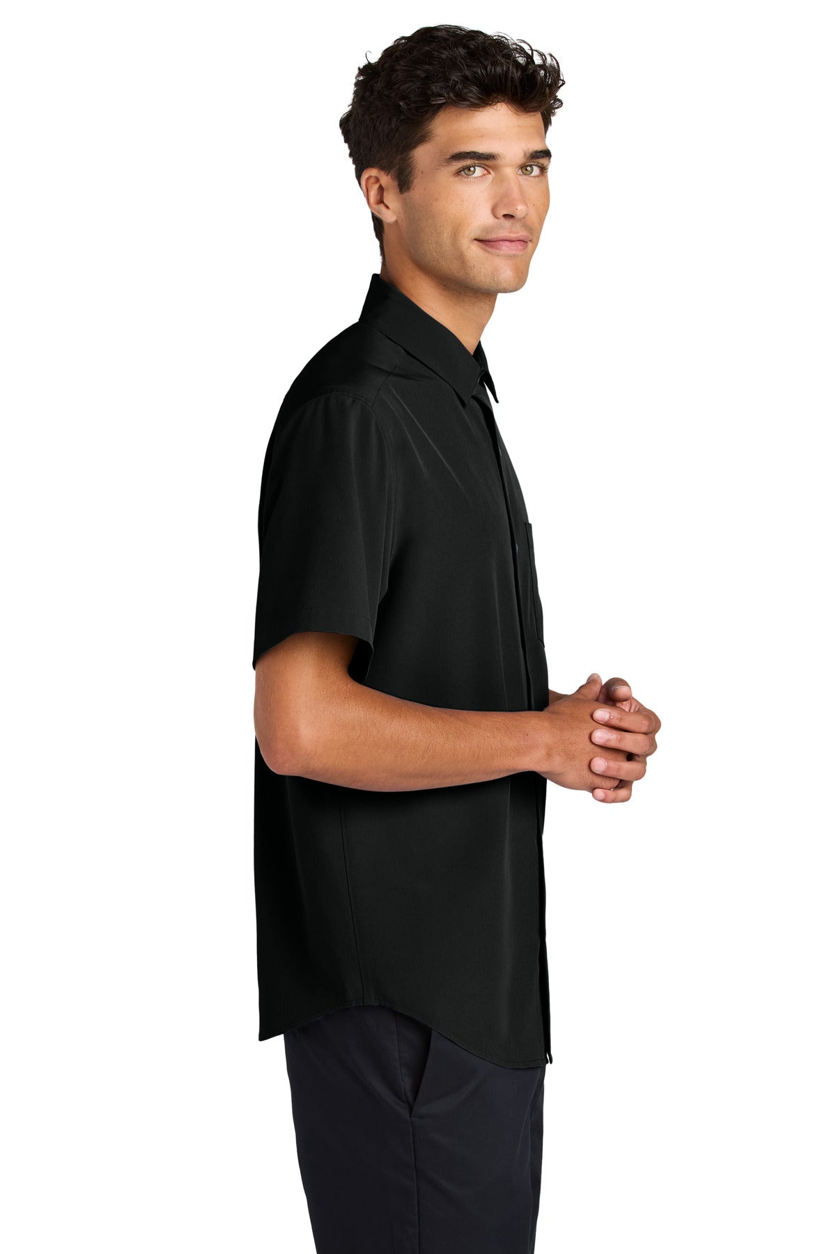 DeepBlack Mercer+Mettle Short Sleeve UV Capital Tech Shirt MM2006