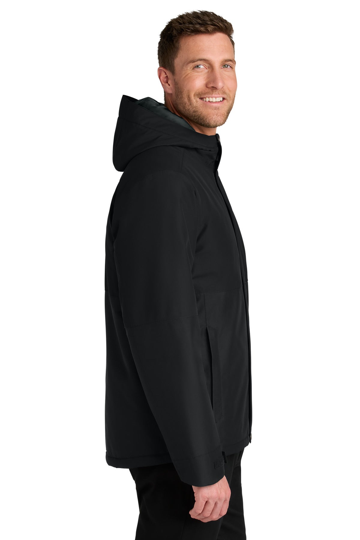 DeepBlack Port Authority Insulated Heavy Ripstop Jacket J721