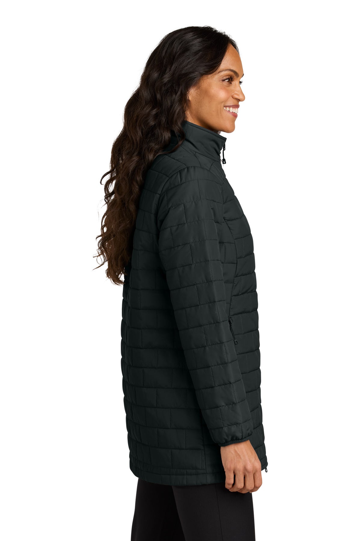 DeepBlack Port Authority Women's C-FREE Brick Jacket L854