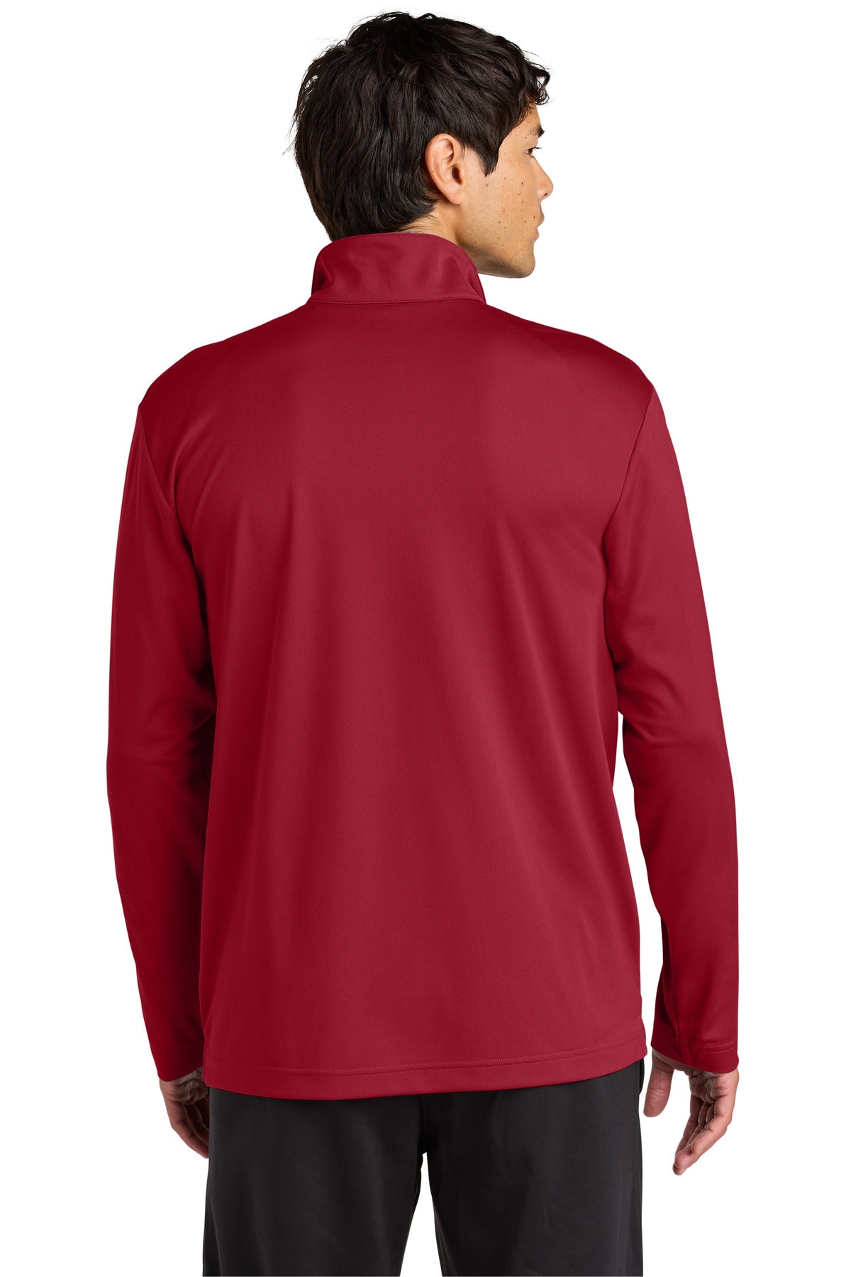 DeepRed Sport-Tek Micropique Sport-Wick 1/4-Zip ST672
