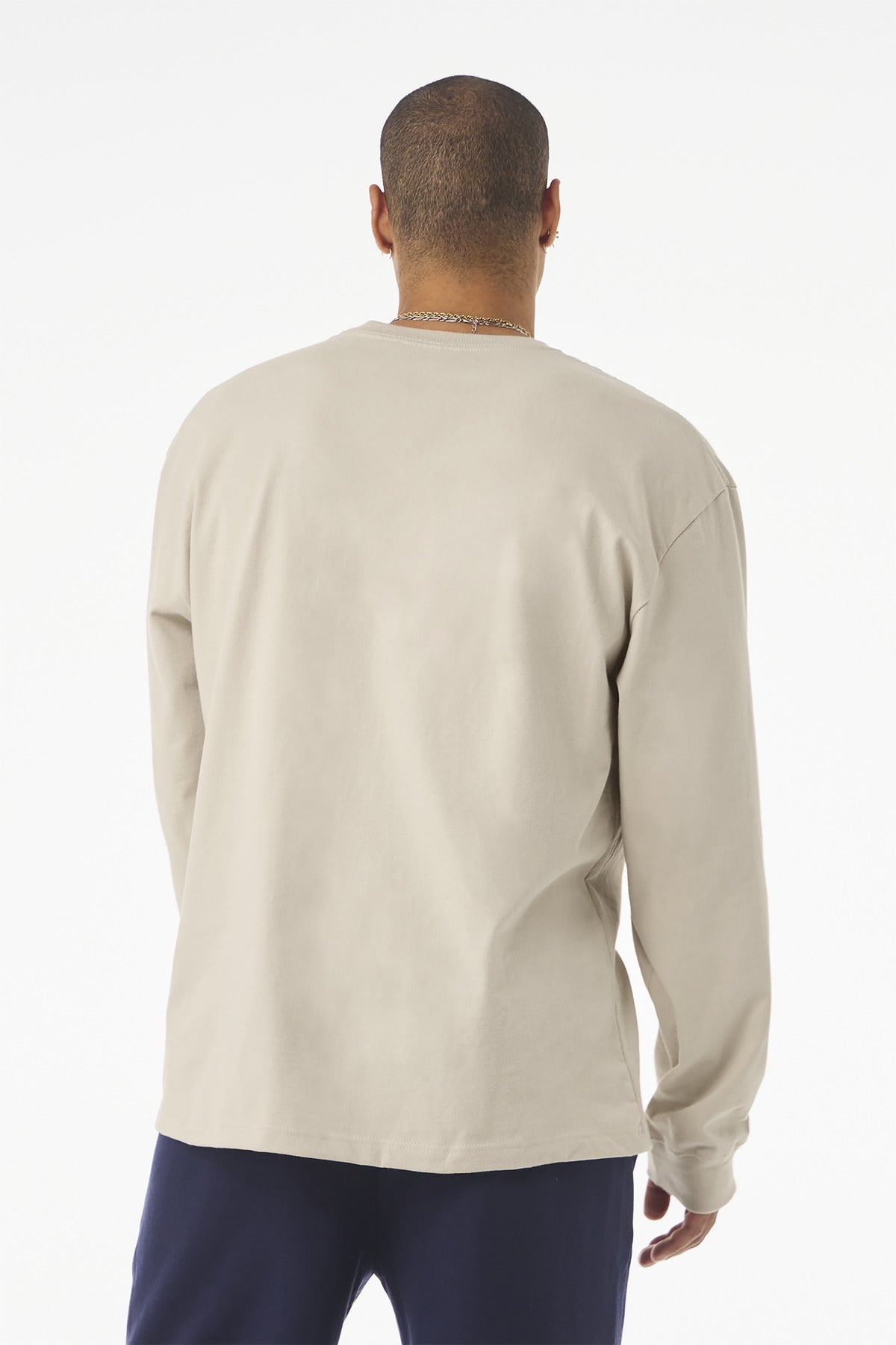 Dust BELLA+CANVAS Unisex 7.5-Ounce Heavyweight Long Sleeve Tee BC4651