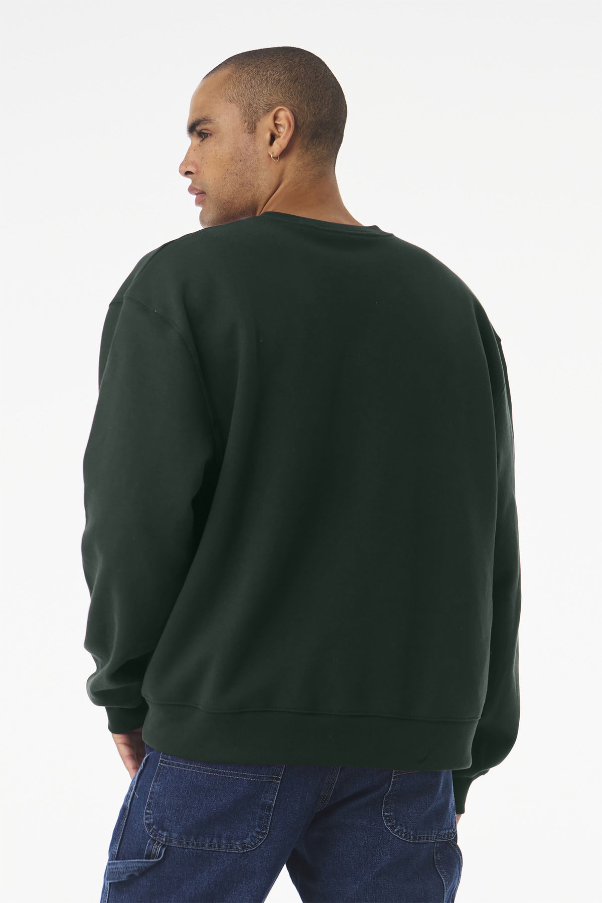 Forest BELLA+CANVAS Unisex 10-Ounce Heavyweight Crewneck Sweatshirt BC4711