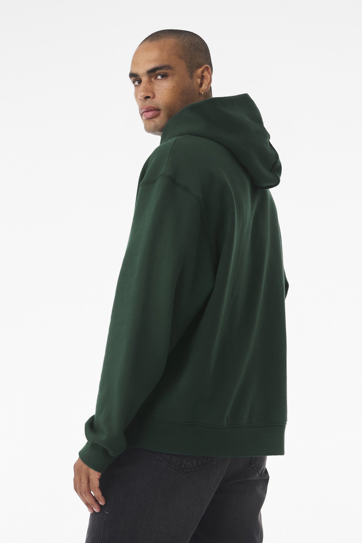 FOREST BELLA+CANVAS Unisex 10-Ounce Heavyweight Pullover Hoodie BC4719