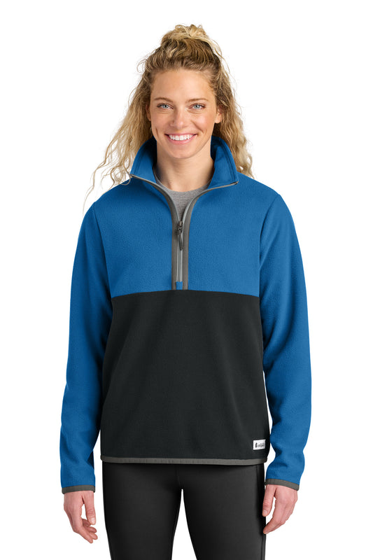 Front View of Atl/Black Cotopaxi Women's Amado 1/2-Zip Fleece COTOW1692