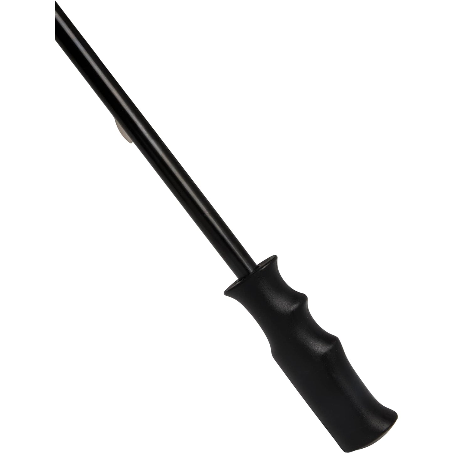 Front View of Black 60" Manual Golf Umbrella