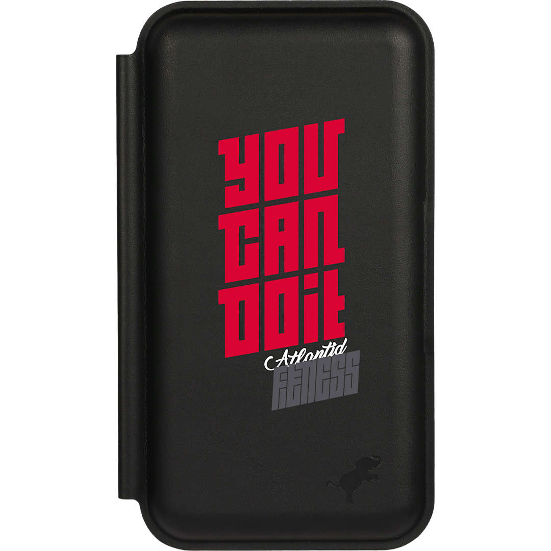Front View of Black Nimble Fold 3-in-1 Wireless Charger