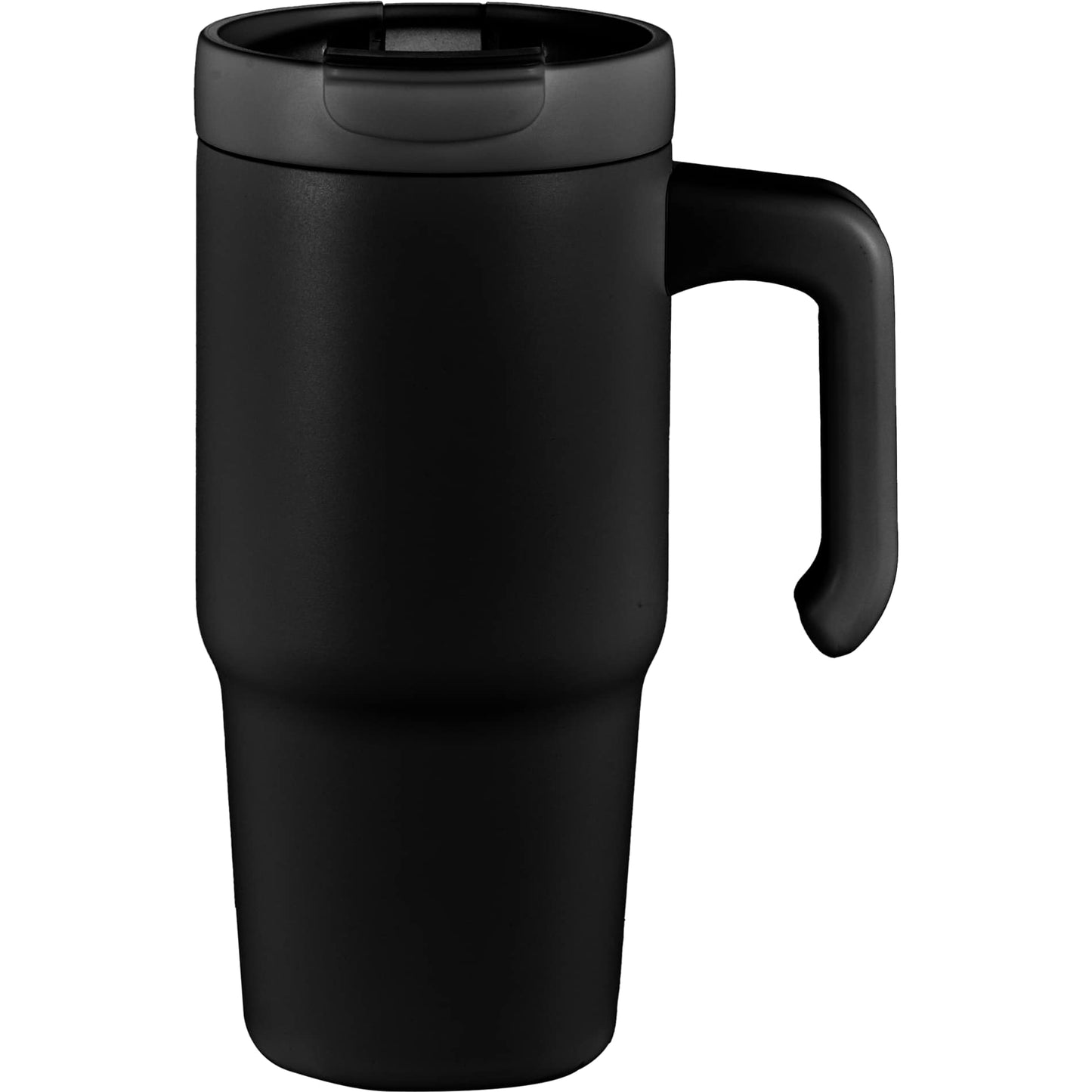 Front View of Black Peak Recycled Insulated Sip or Swig Mug 24oz plain