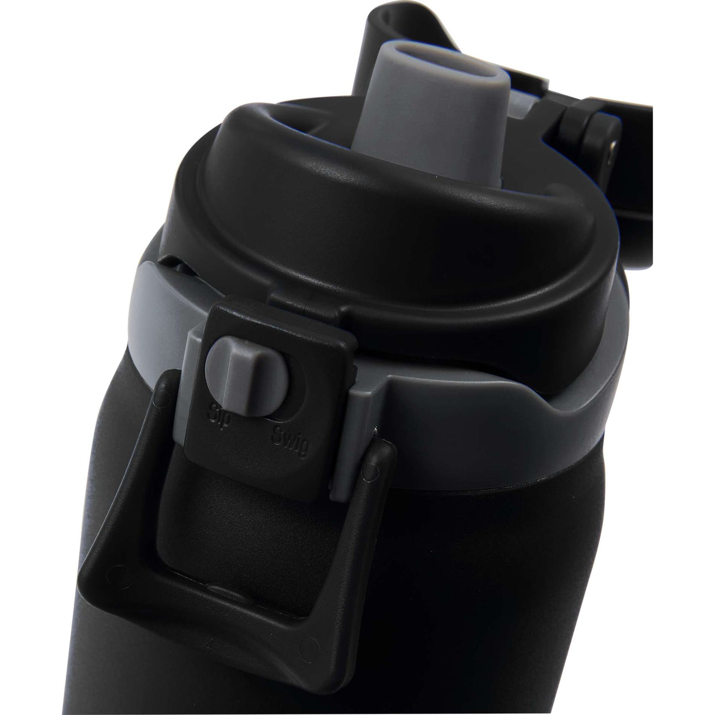 Front View of Black Rhine 2 in 1 Vacuum Eco-Friendly Bottle 30oz