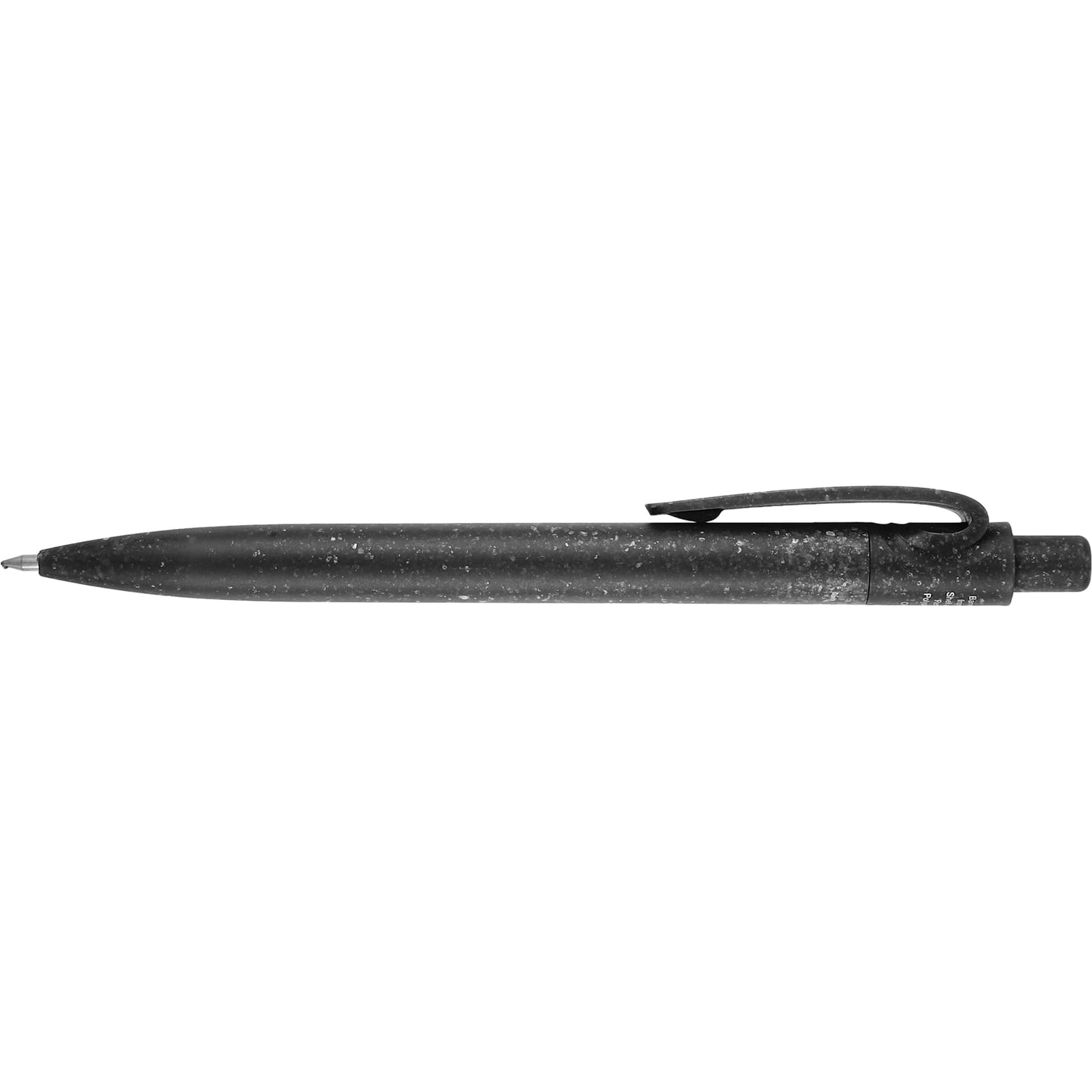 Front View of Black Shoreside Gel Pen plain