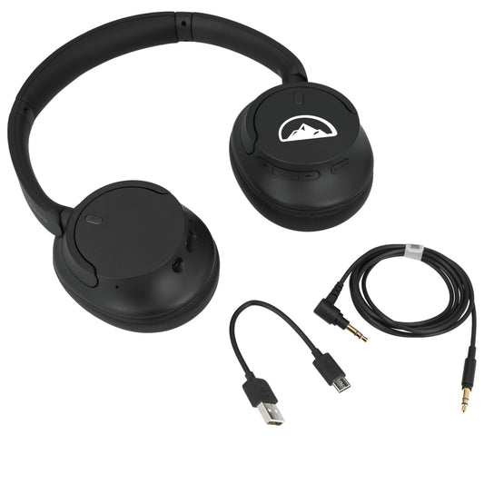 Front View of Black Sony WH-CH720N Wireless Noise Canceling Headphones