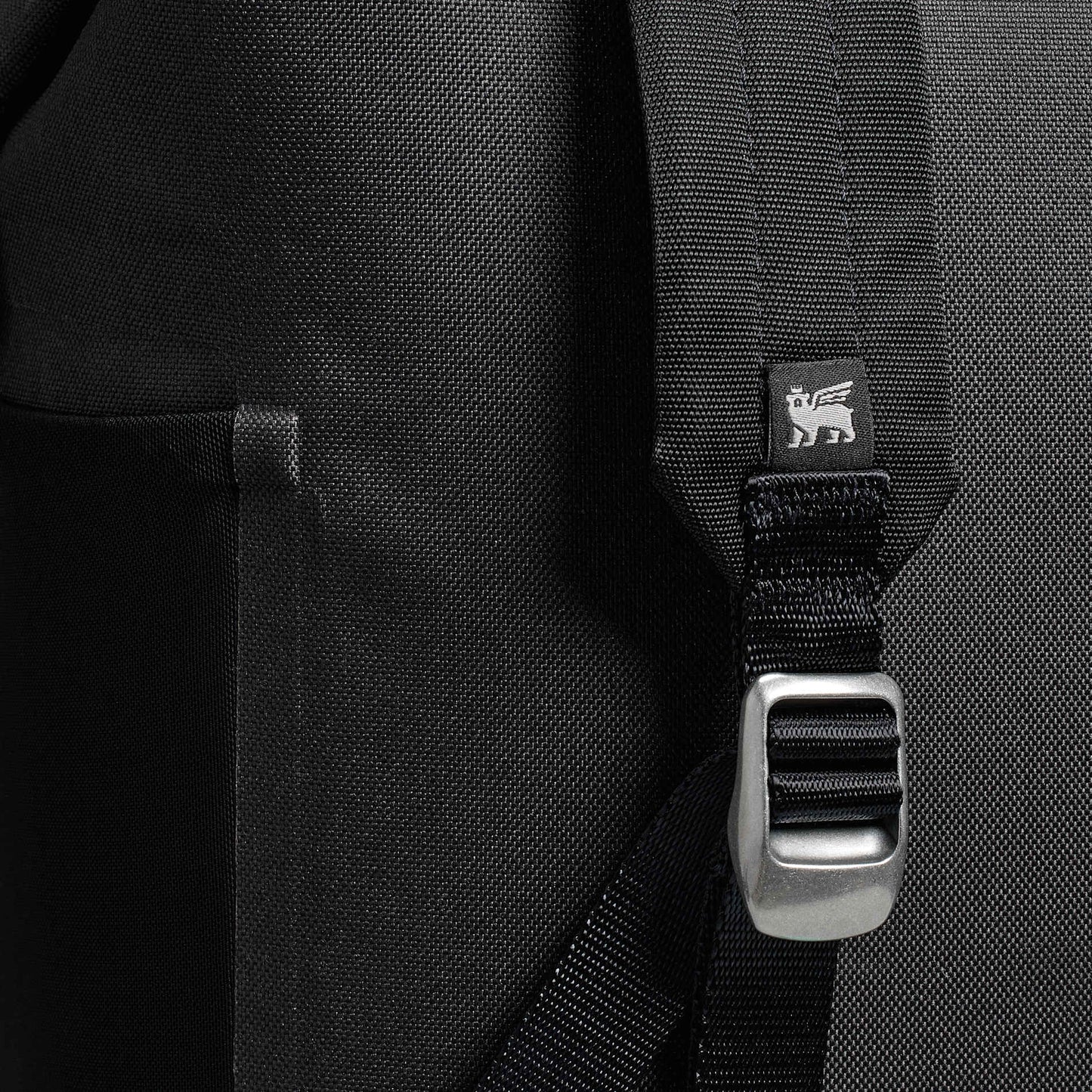 Front View of Black Stanley Madeline Mini 20 Can Cooler Backpack