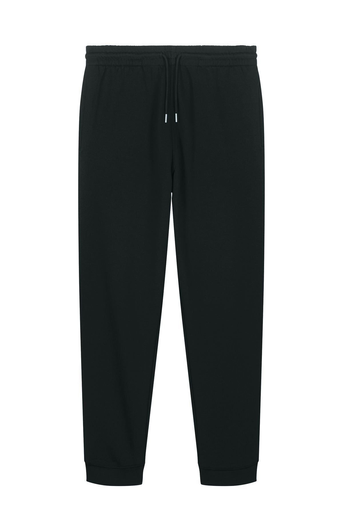 Front View of Black Stanley/Stella Unisex Flyer Jogger SXU006