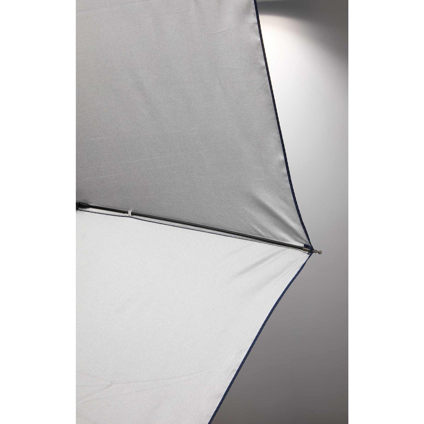 Front View of Blue 42" Folding Auto Open/Close Umbrella