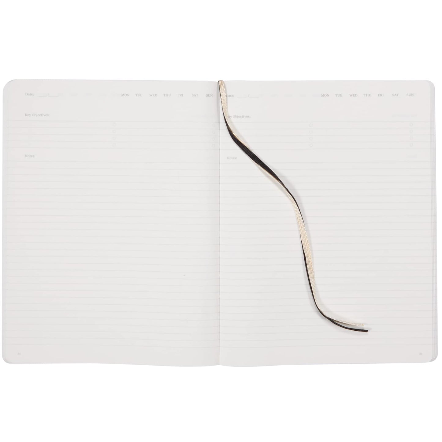 Front View of Blue Karst Pro Series Notebook plain