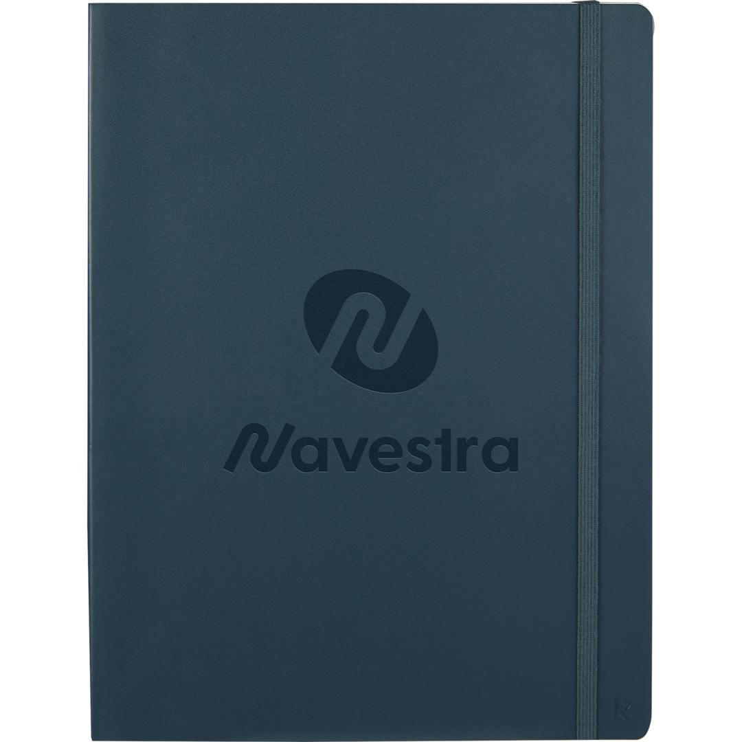 Front View of Blue Karst Pro Series Notebook