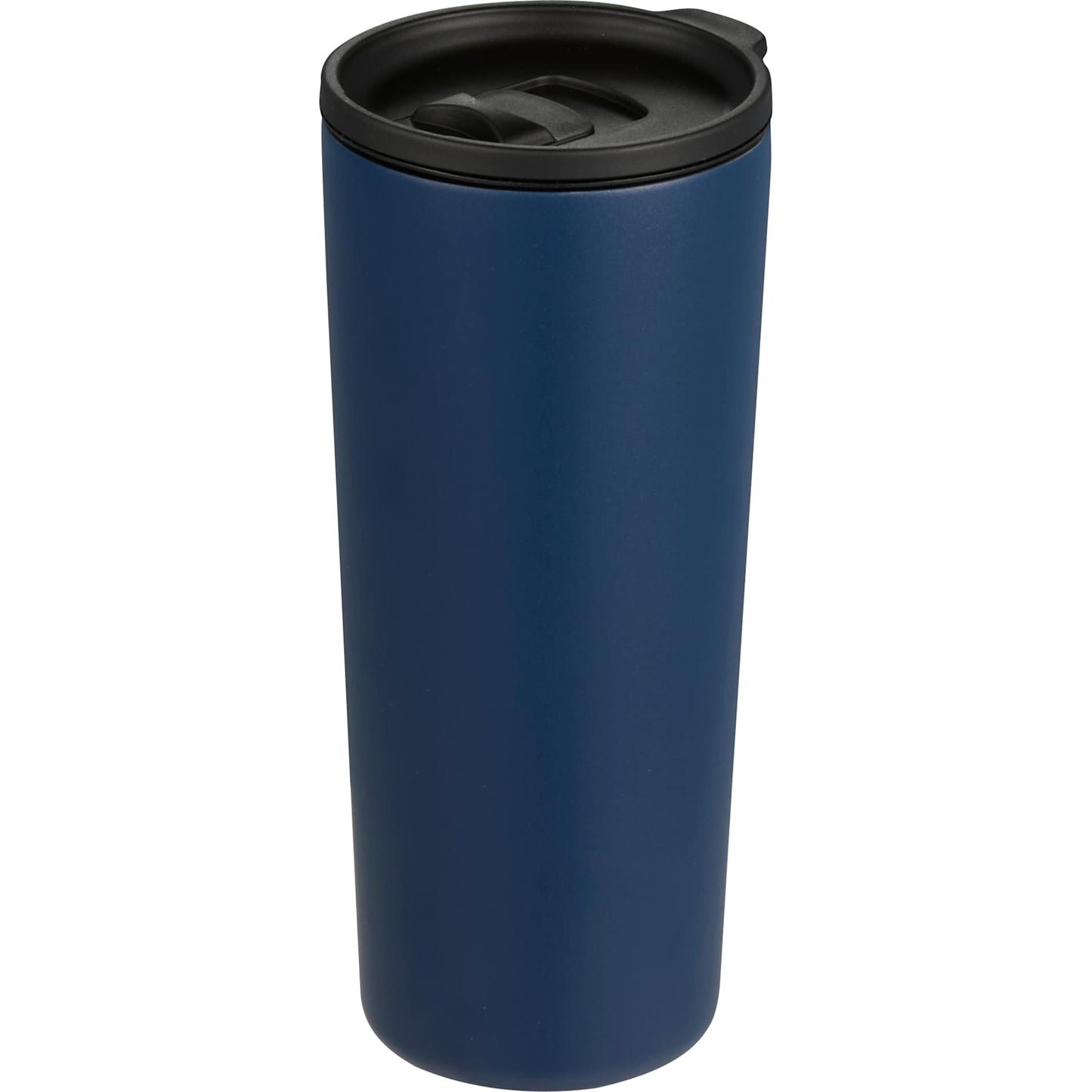 Front View of Blue Leeston Copper Vacuum Insulated Tumbler 24oz plain