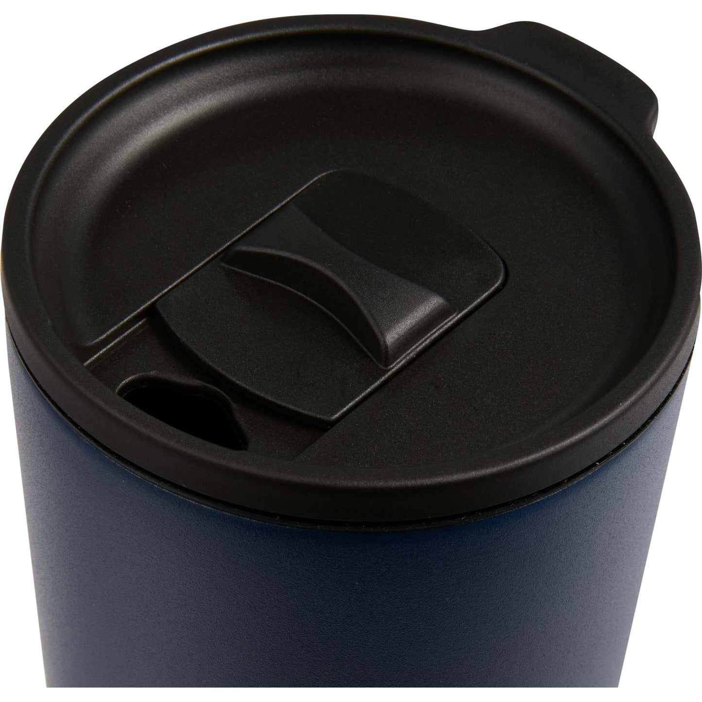 Front View of Blue Leeston Copper Vacuum Insulated Tumbler 24oz