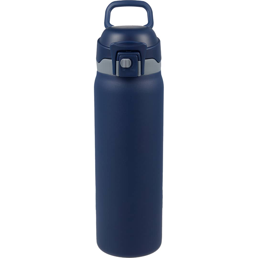 Front View of Blue Rhine 2 in 1 Vacuum Eco-Friendly Bottle 30oz plain