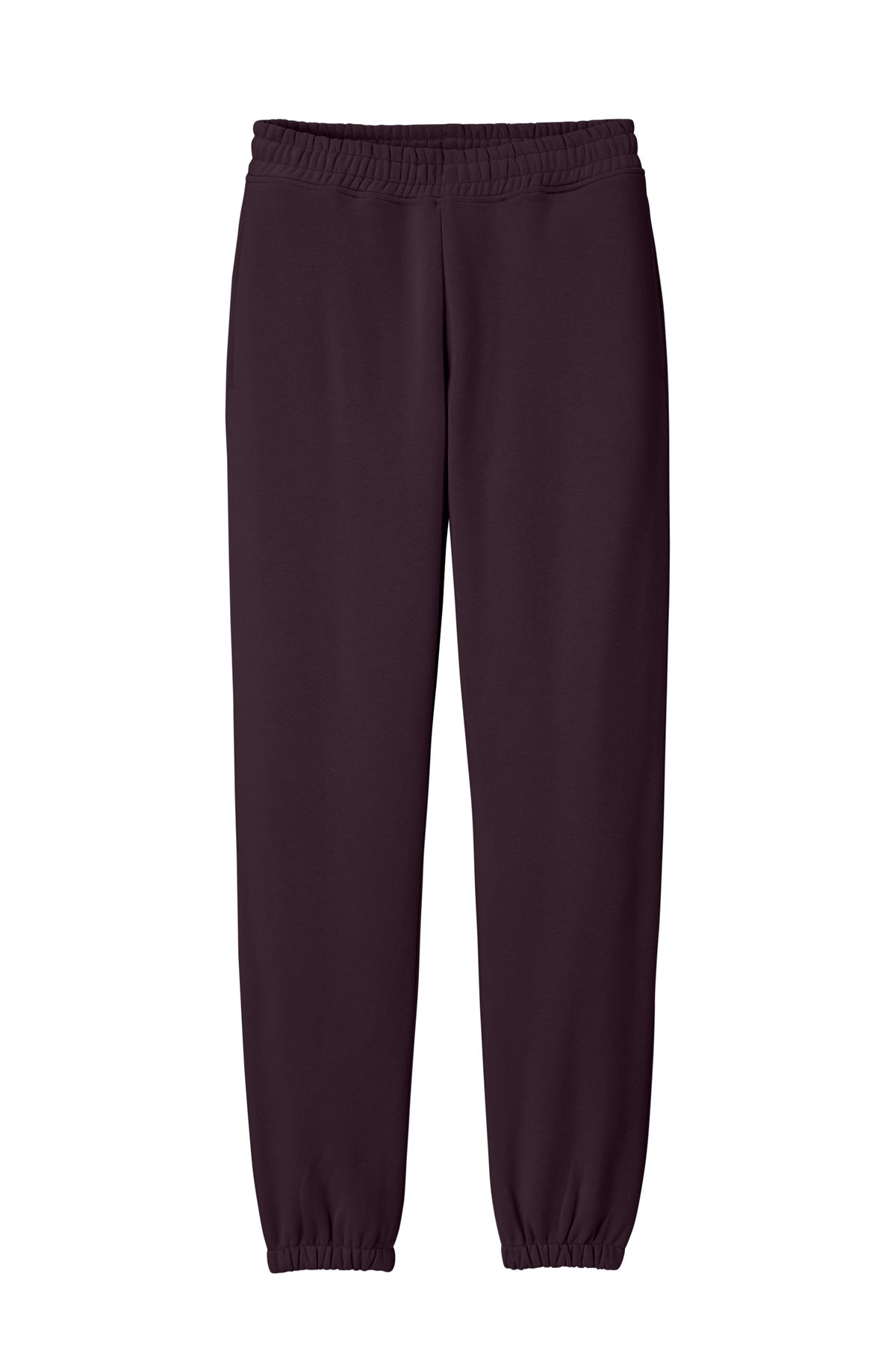Front View of Bordeaux District V.I.T. Heavyweight Fleece Sweatpant DT6162