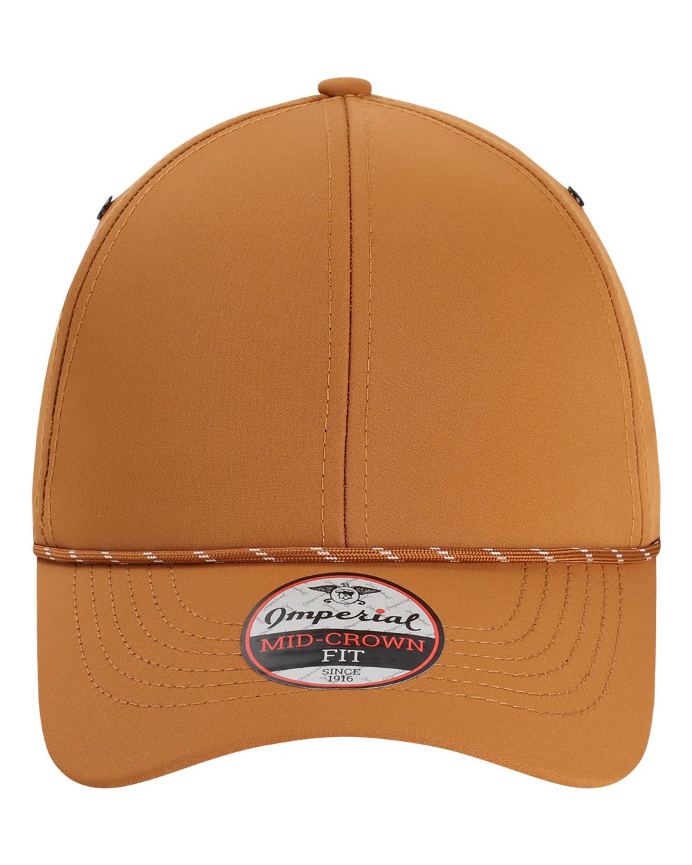 Front View of Buckthorn Brown The Habanero Performance Rope Cap - 6054