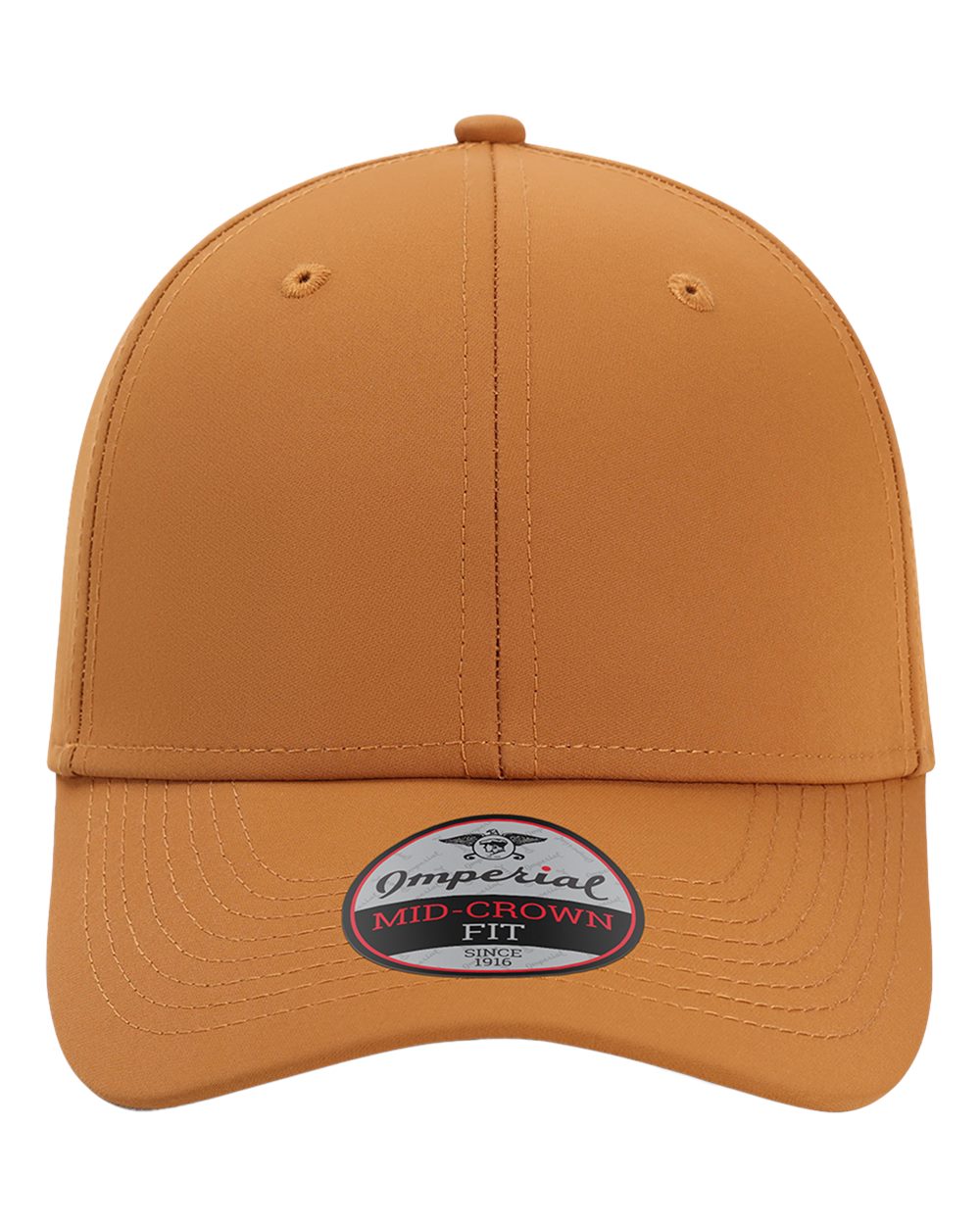 Front View of Buckthorn Brown The Independent Cap - 7054N