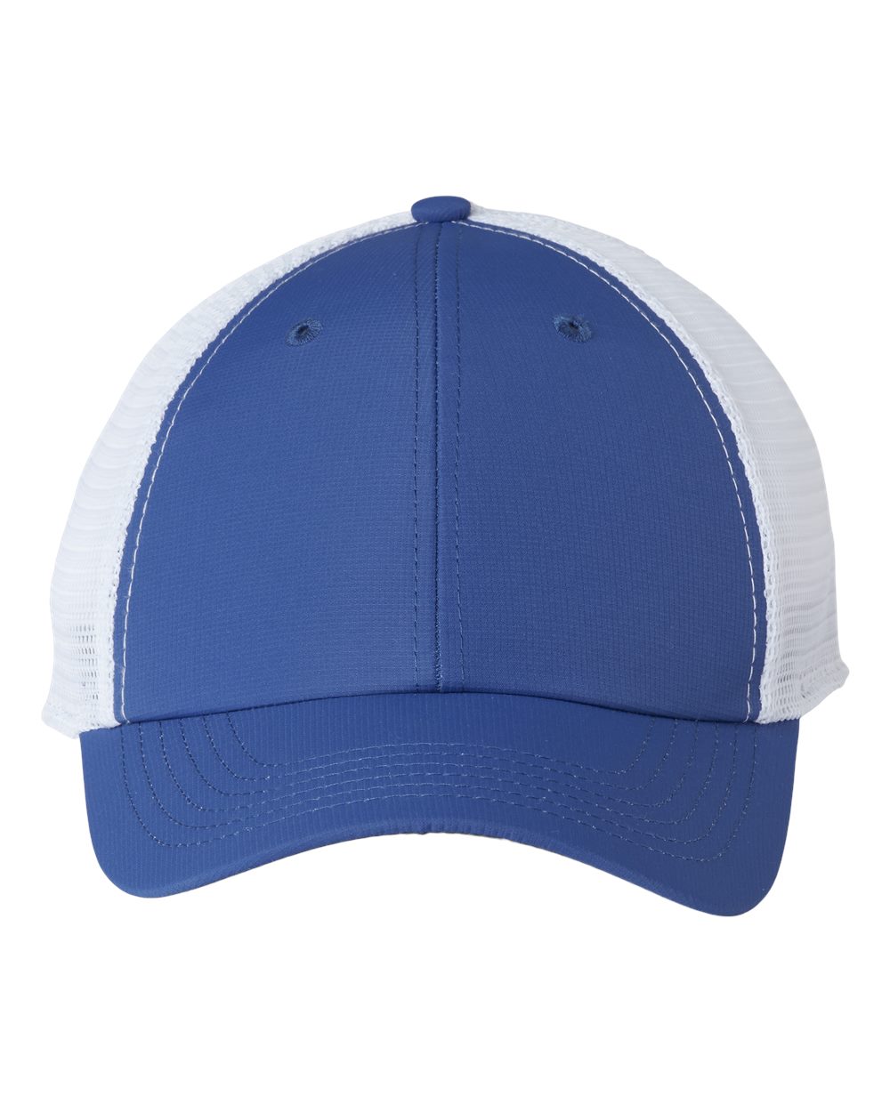 Front View of Cobalt Blue/ White The Original Sport Mesh Cap - X210SM