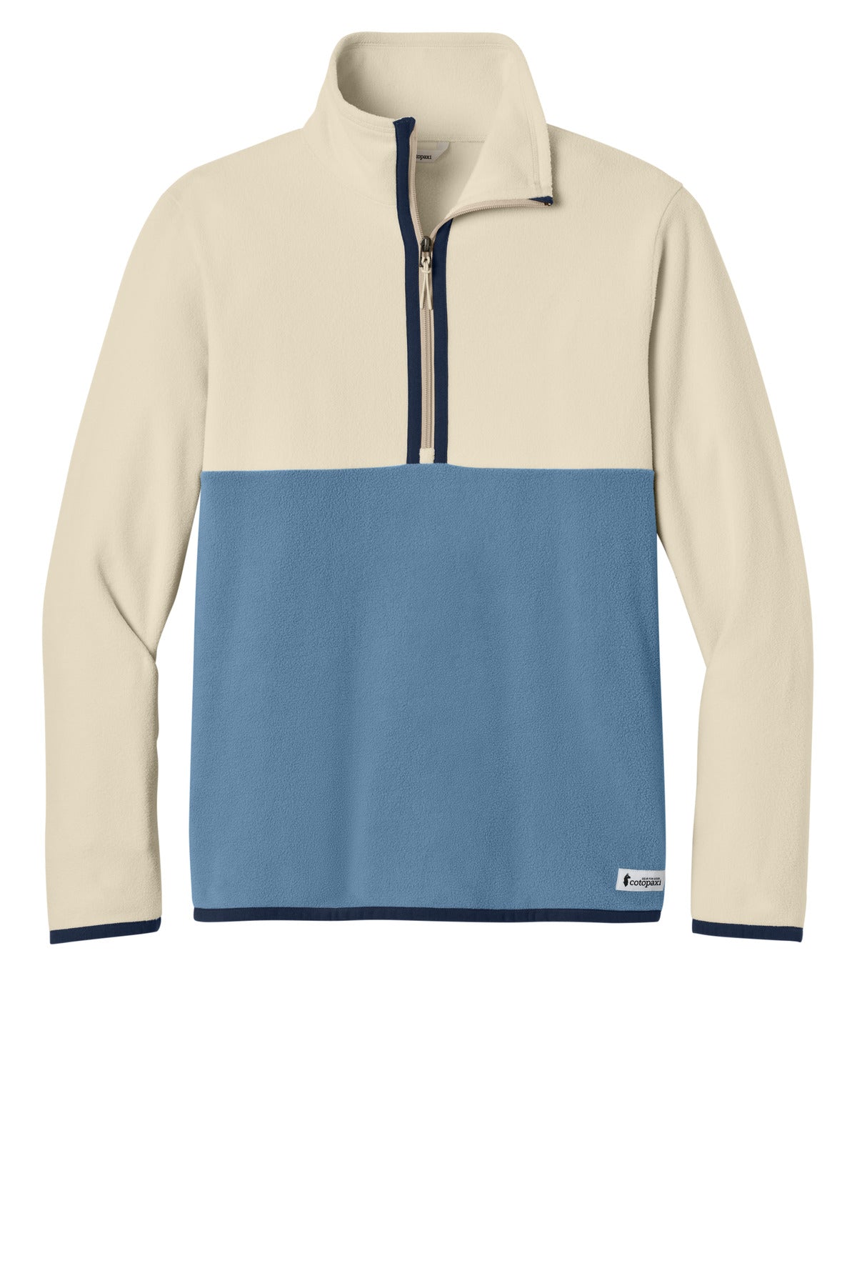 Front View of Crm/Fjord Cotopaxi Amado 1/2-Zip Fleece COTOM1691