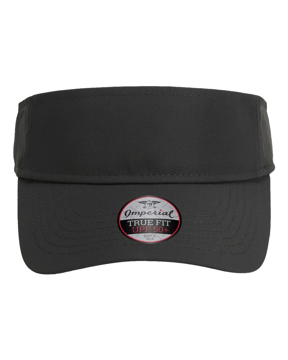 Front View of Dark Grey The Performance Phoenix Visor - 3124P
