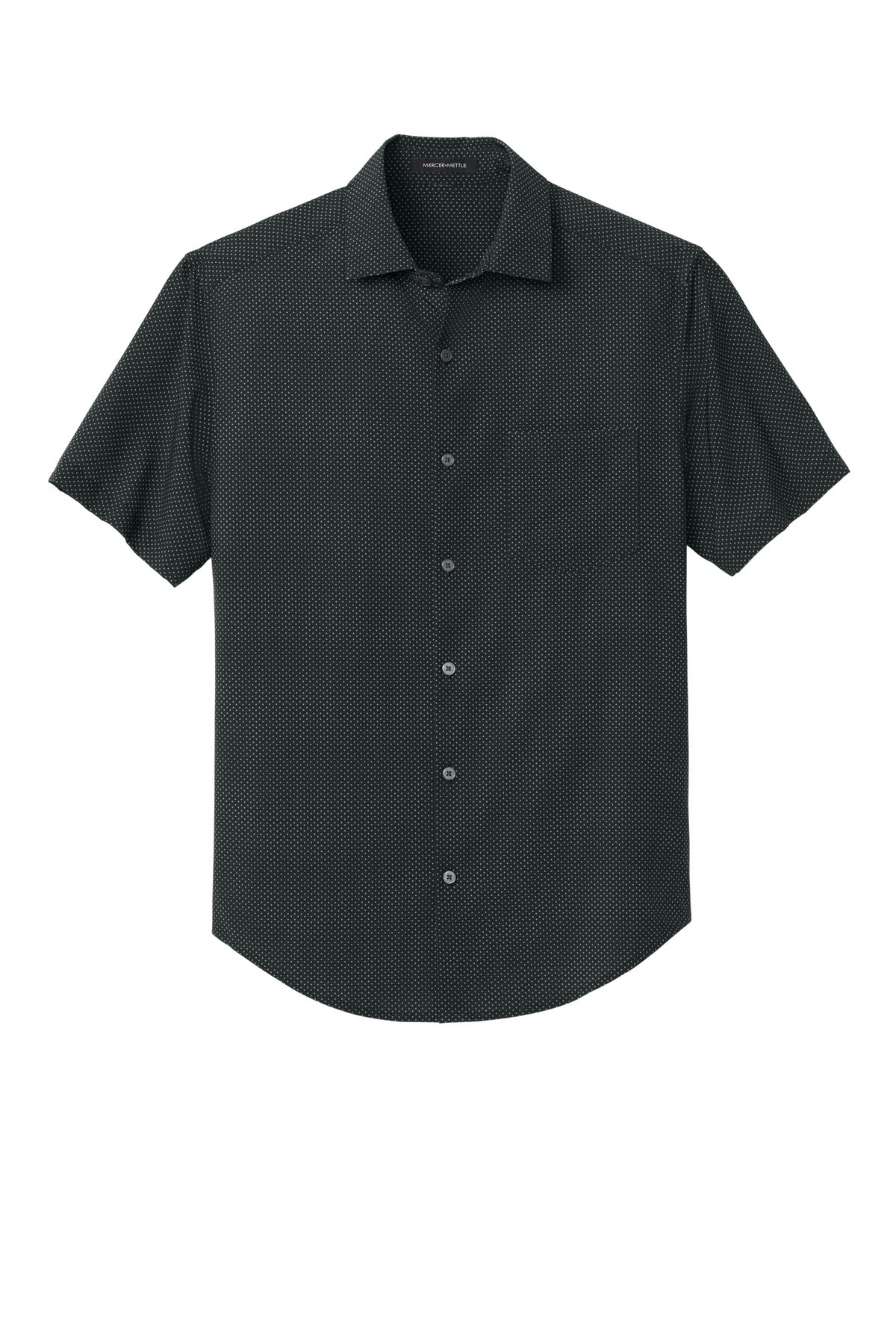 Front View of DBkTrglPrt Mercer+Mettle Short Sleeve UV Capital Tech Shirt MM2006