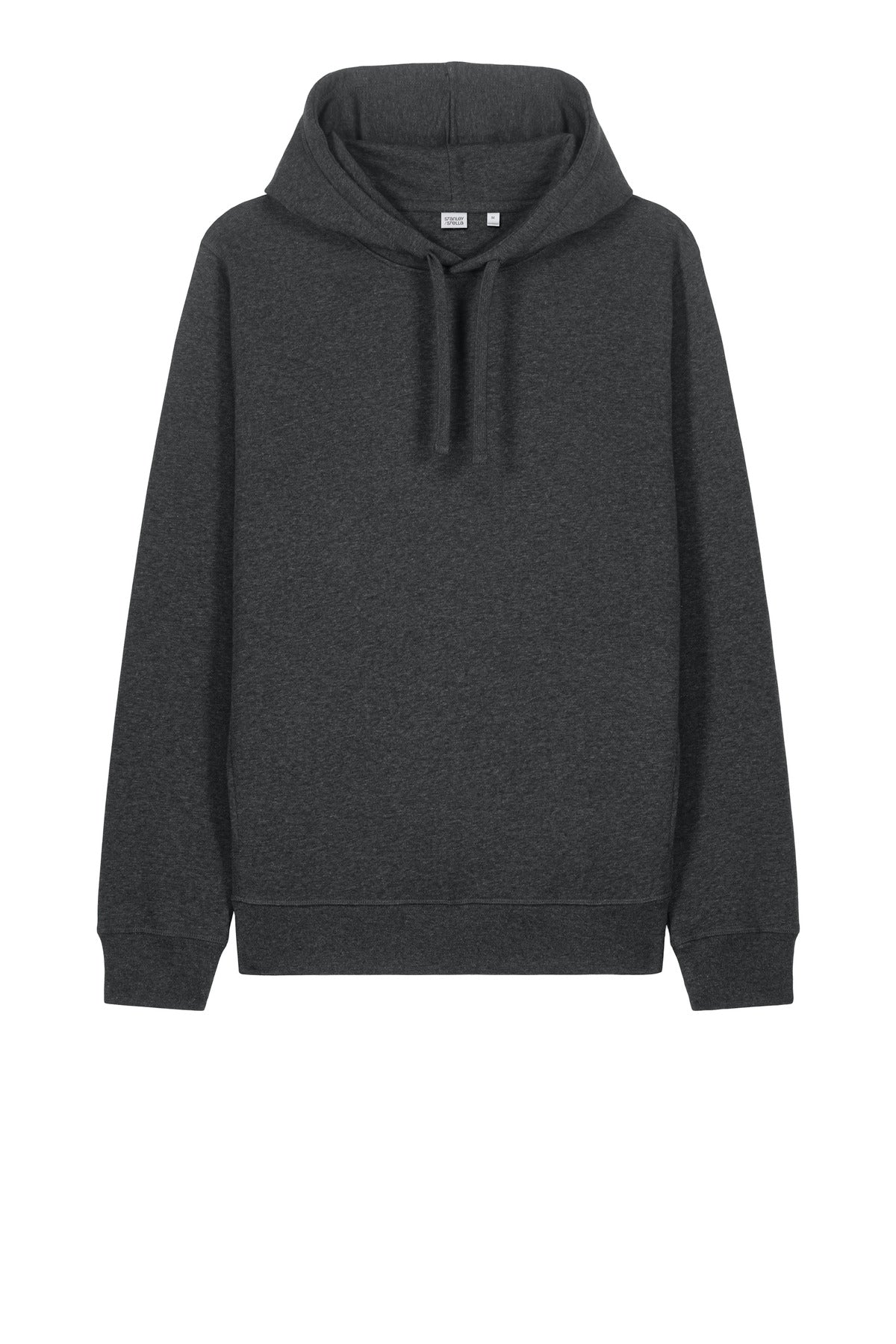 Front View of DkHtGry Stanley/Stella Unisex Sounder Hooded Sweatshirt SXU012