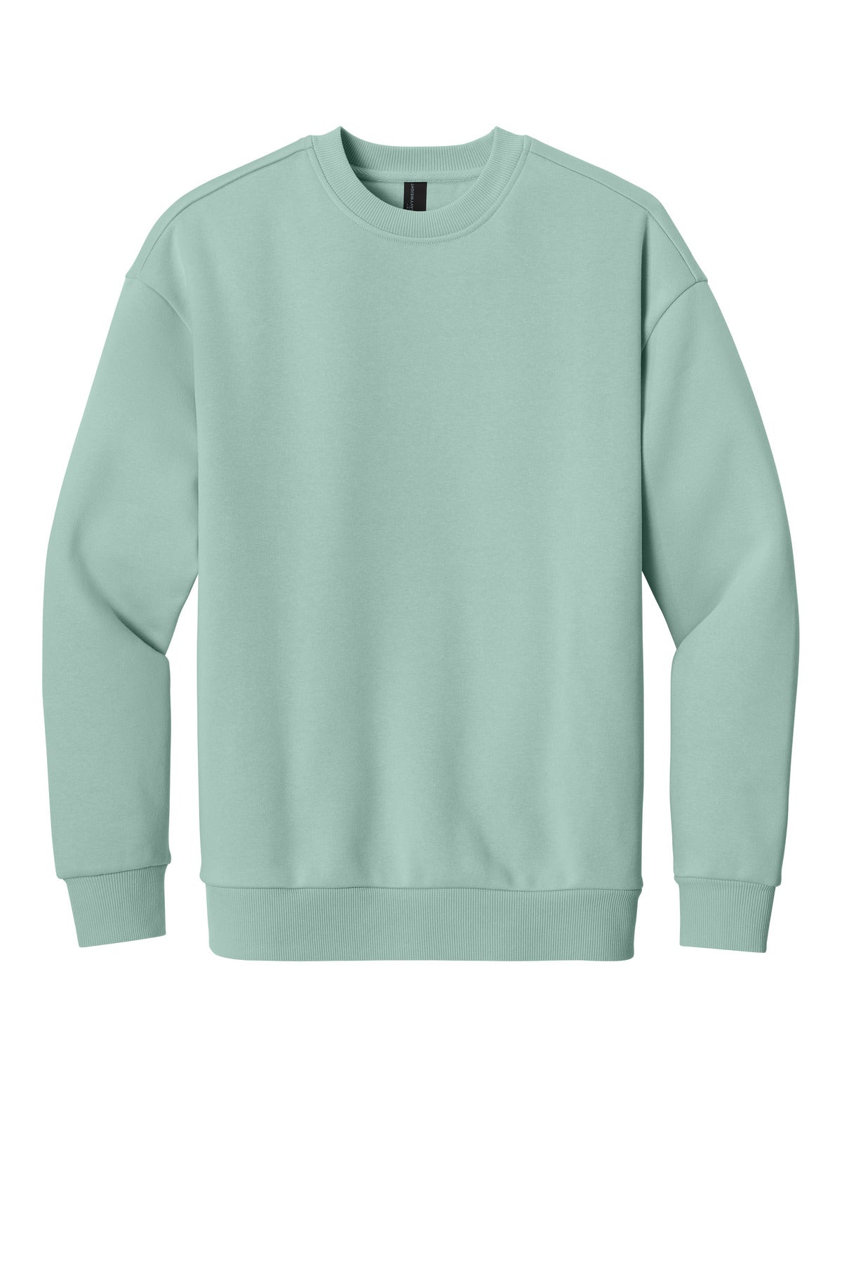 Front View of DustySage District V.I.T. Heavyweight Fleece Crew DT6154