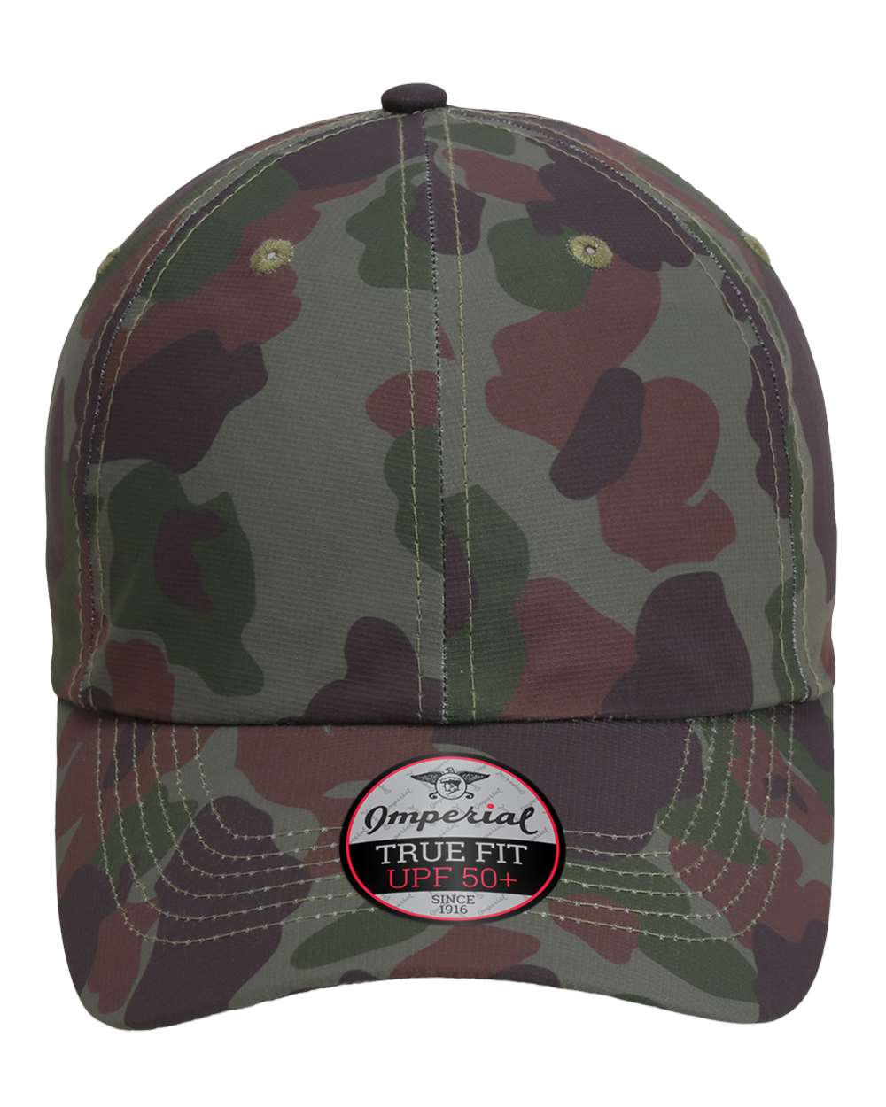 Front View of Frog Skin Green Alter Ego Cap - X210R