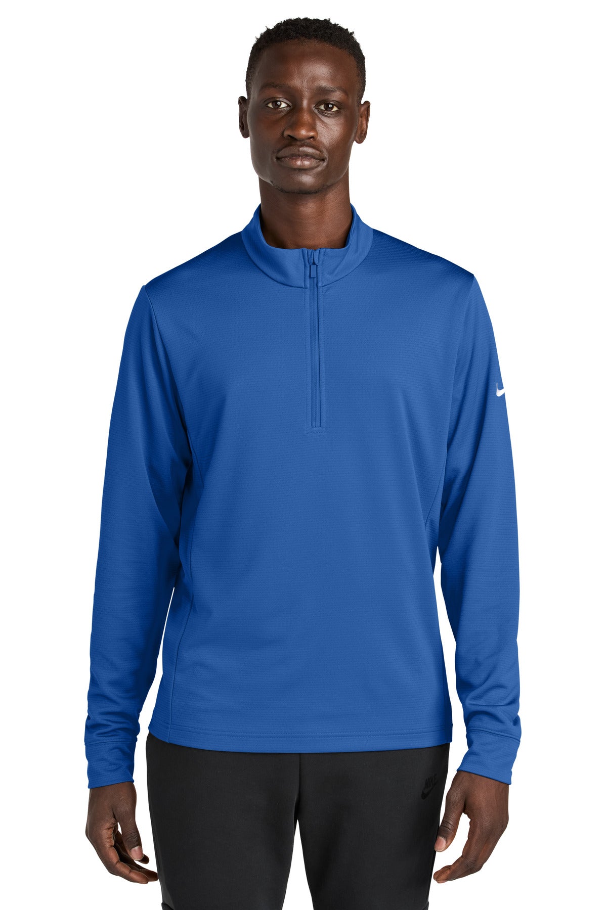 Front View of GameRoyal Nike Essential 1/2-Zip Cover-Up NKHM8036