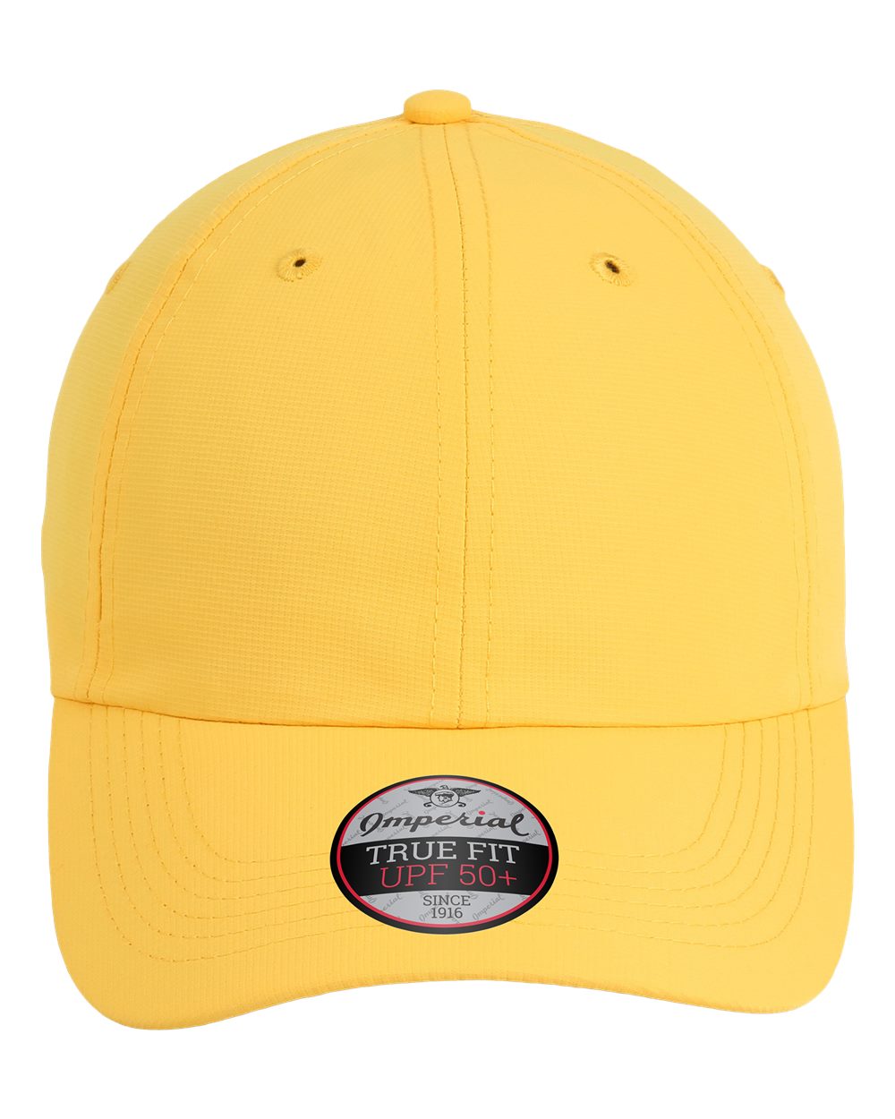 Front View of Gold The Original Performance Cap - X210P