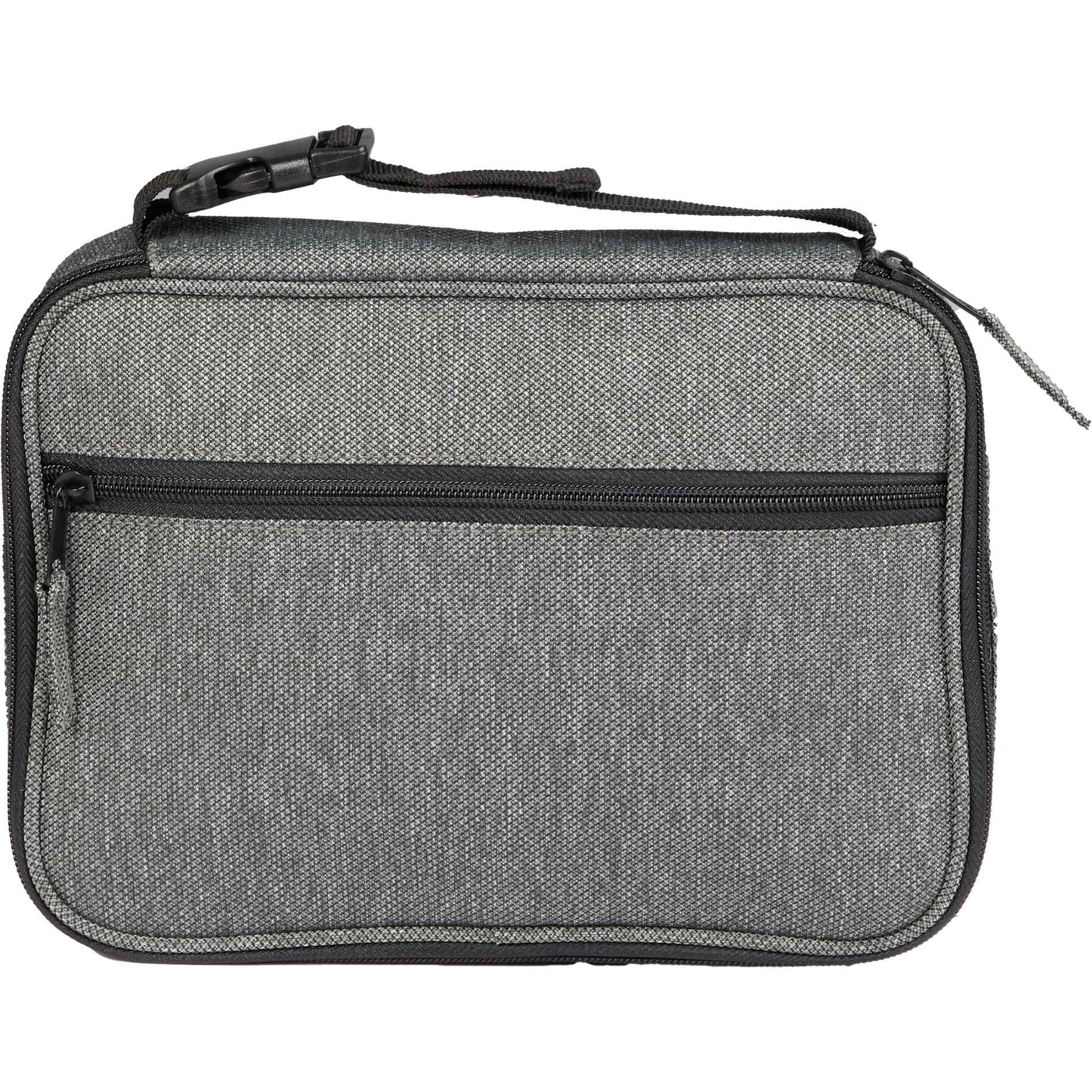 Front View of Gray Vila Recycled Travel Organizer plain