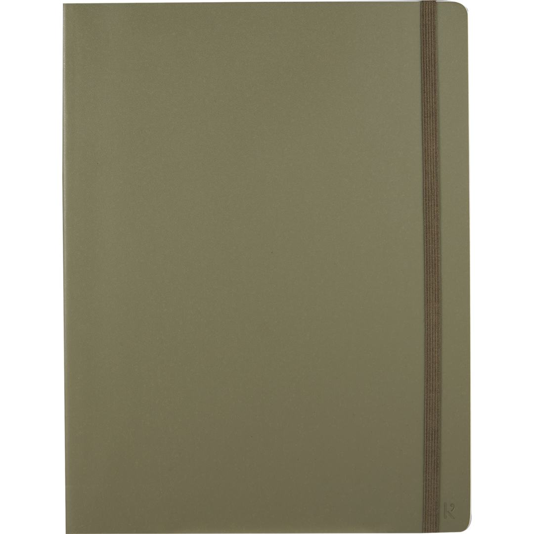 Front View of Green Karst Pro Series Notebook plain