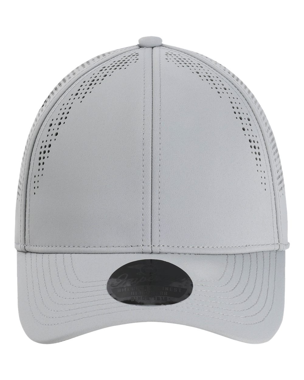 Front View of Grey The Alpha Cap - S1502