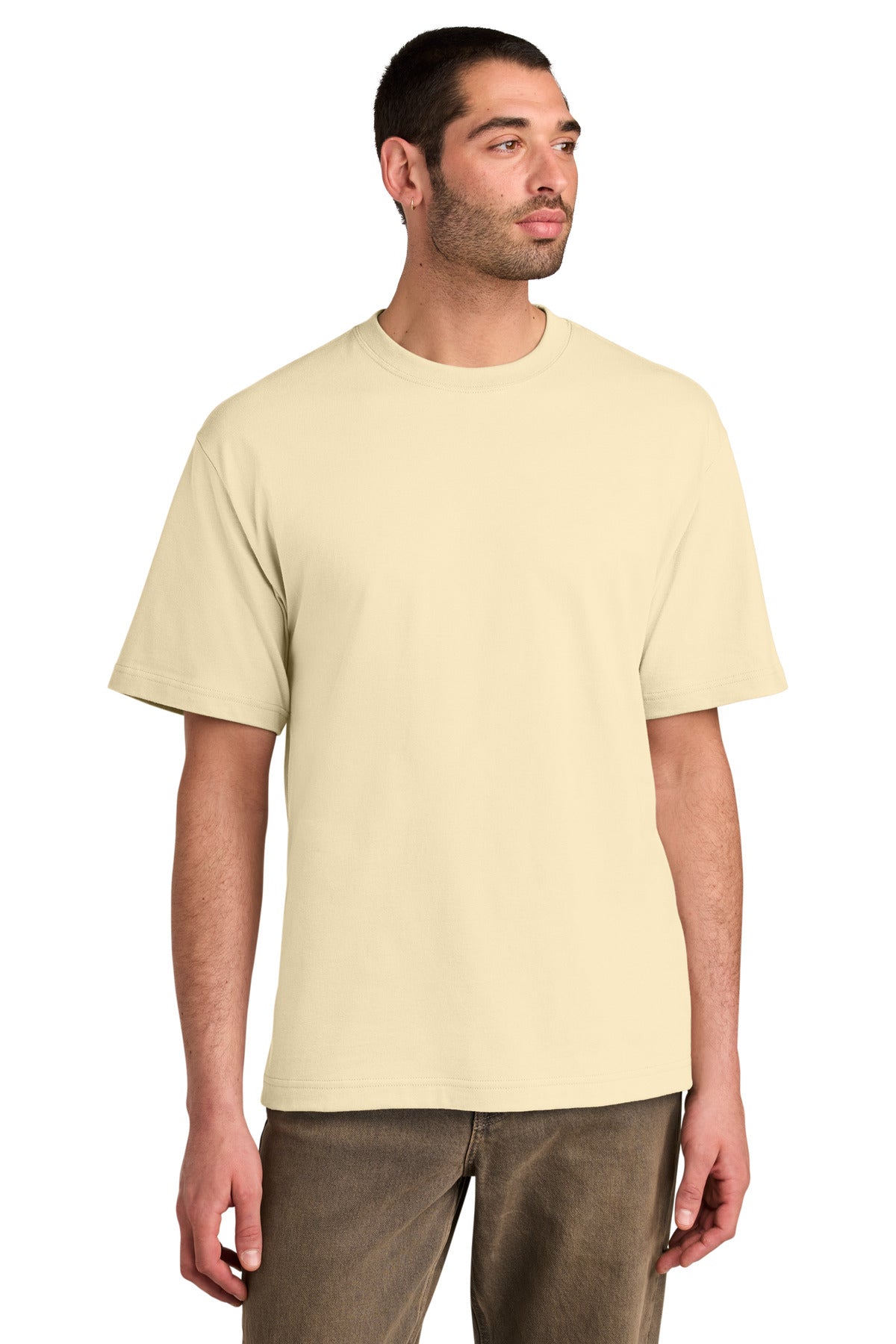Front View of Griege District Heavyweight Very Important Tee DT6065